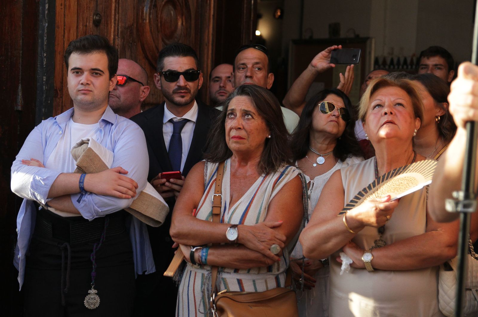 Imágenes del Señor de Pasión en la procesión del centenario de la hermandad