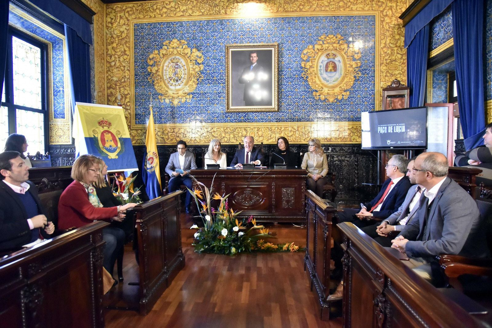 Presentación del VII Encuentro Internacional Paco de Lucía