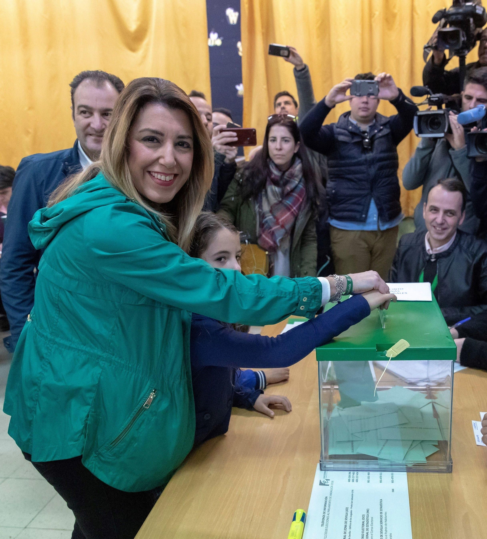 Las imágenes de las elecciones andaluzas 2018