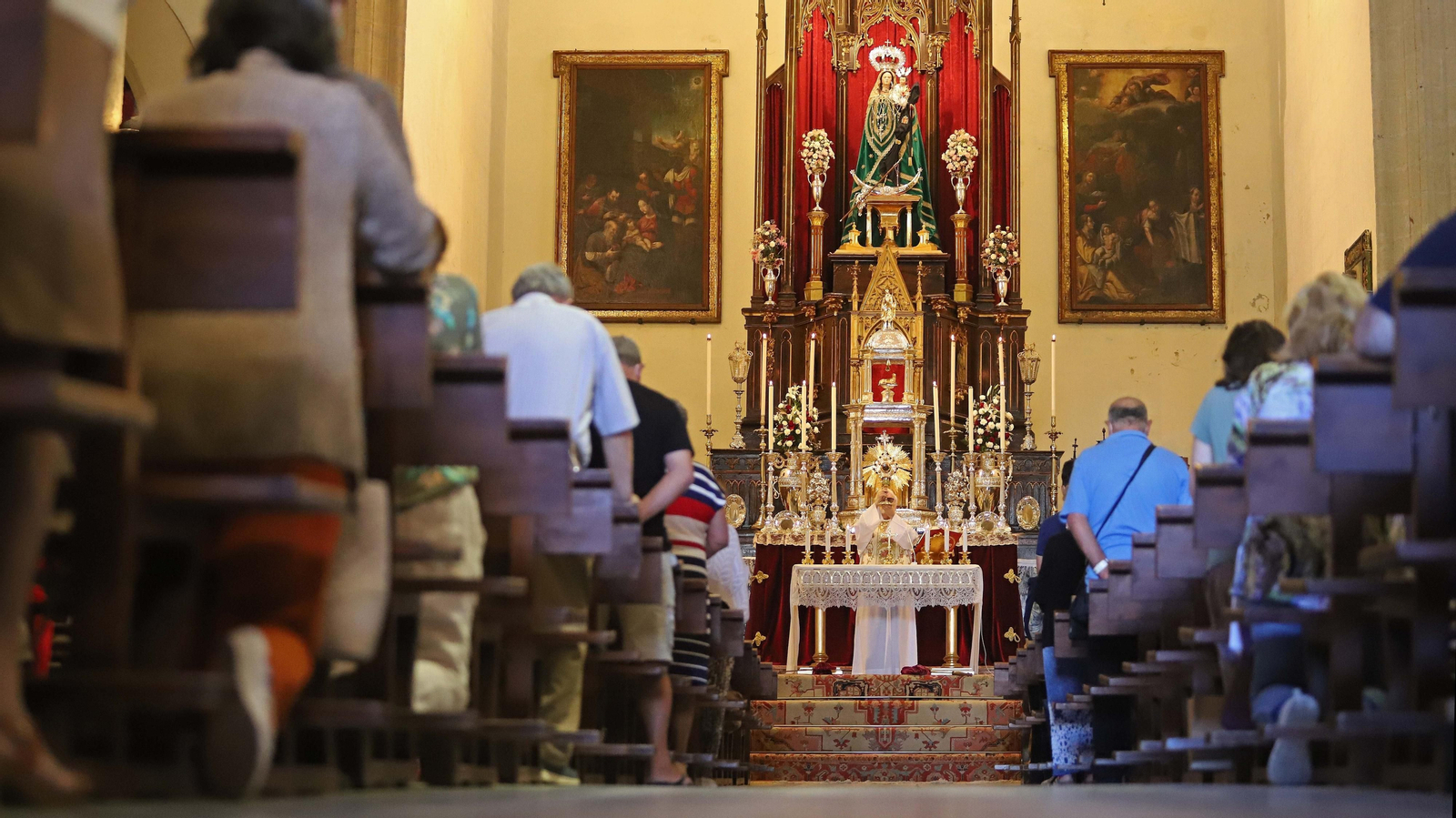 Estancia extraordinaria de la Virgen de la Luz en San Mateo