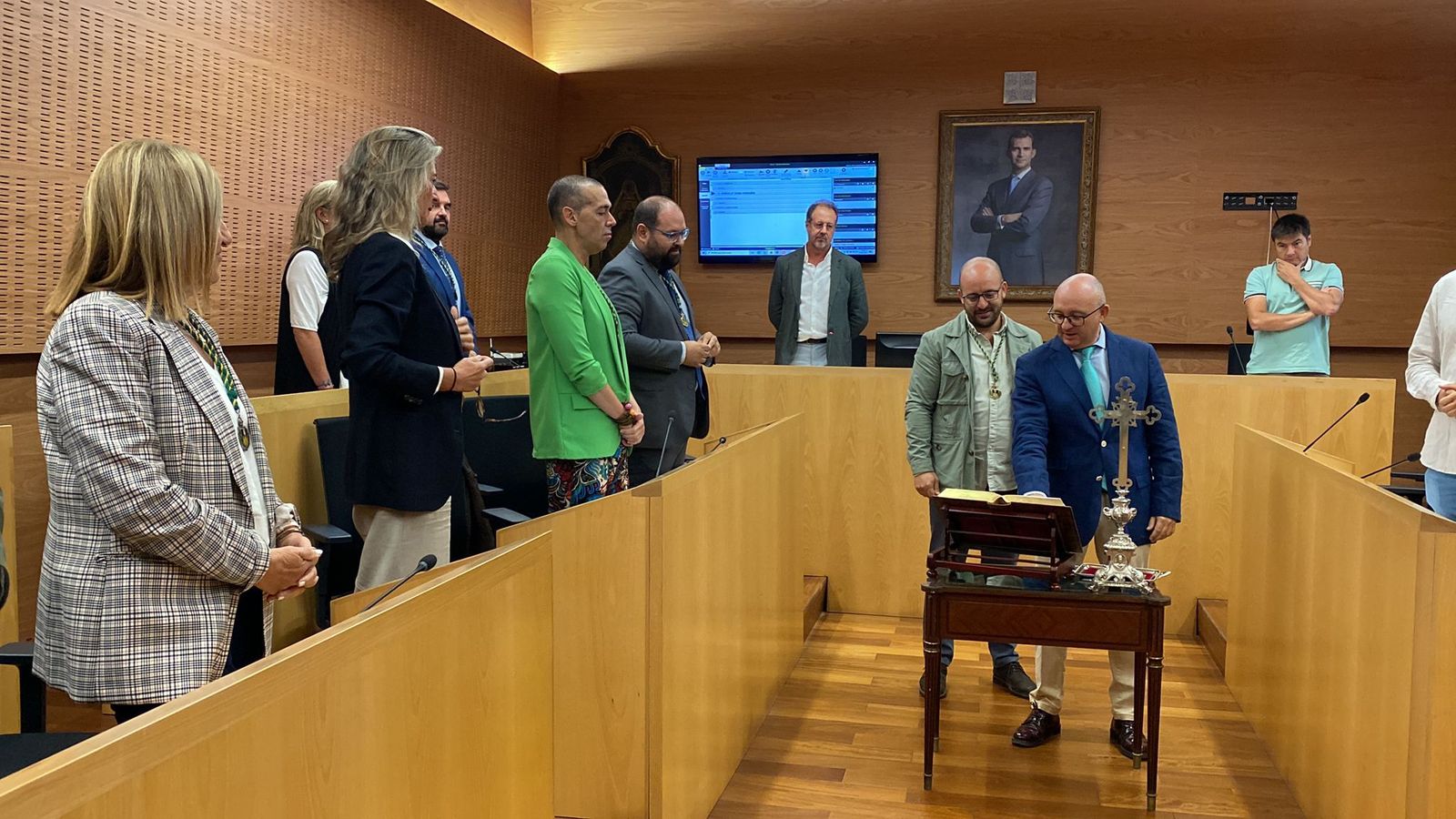 José Ignacio González Nieto ha tomado posesión de su acta este viernes.