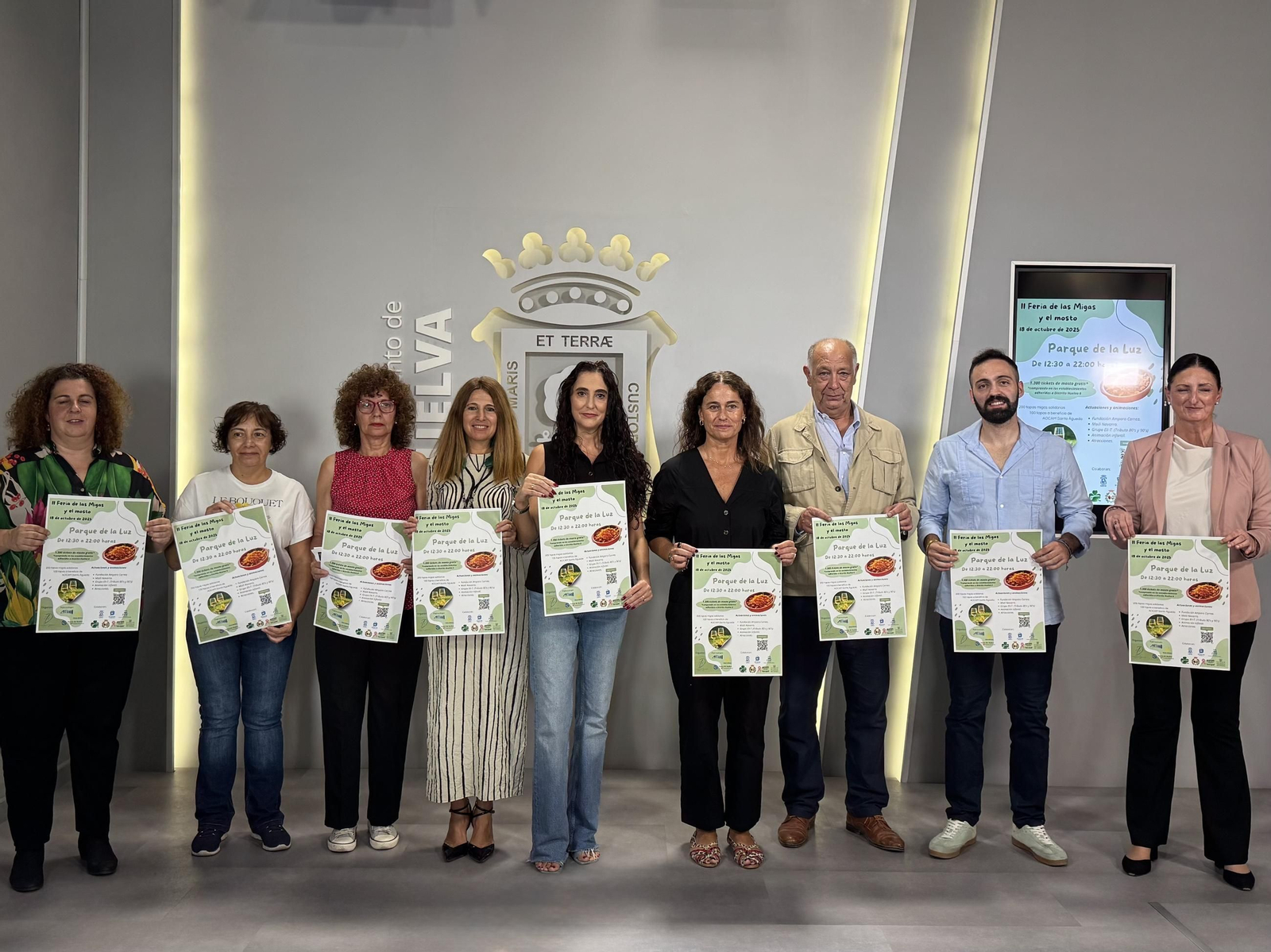 Presentación en el ayuntamiento de la II Feria Migas y el Mosto.