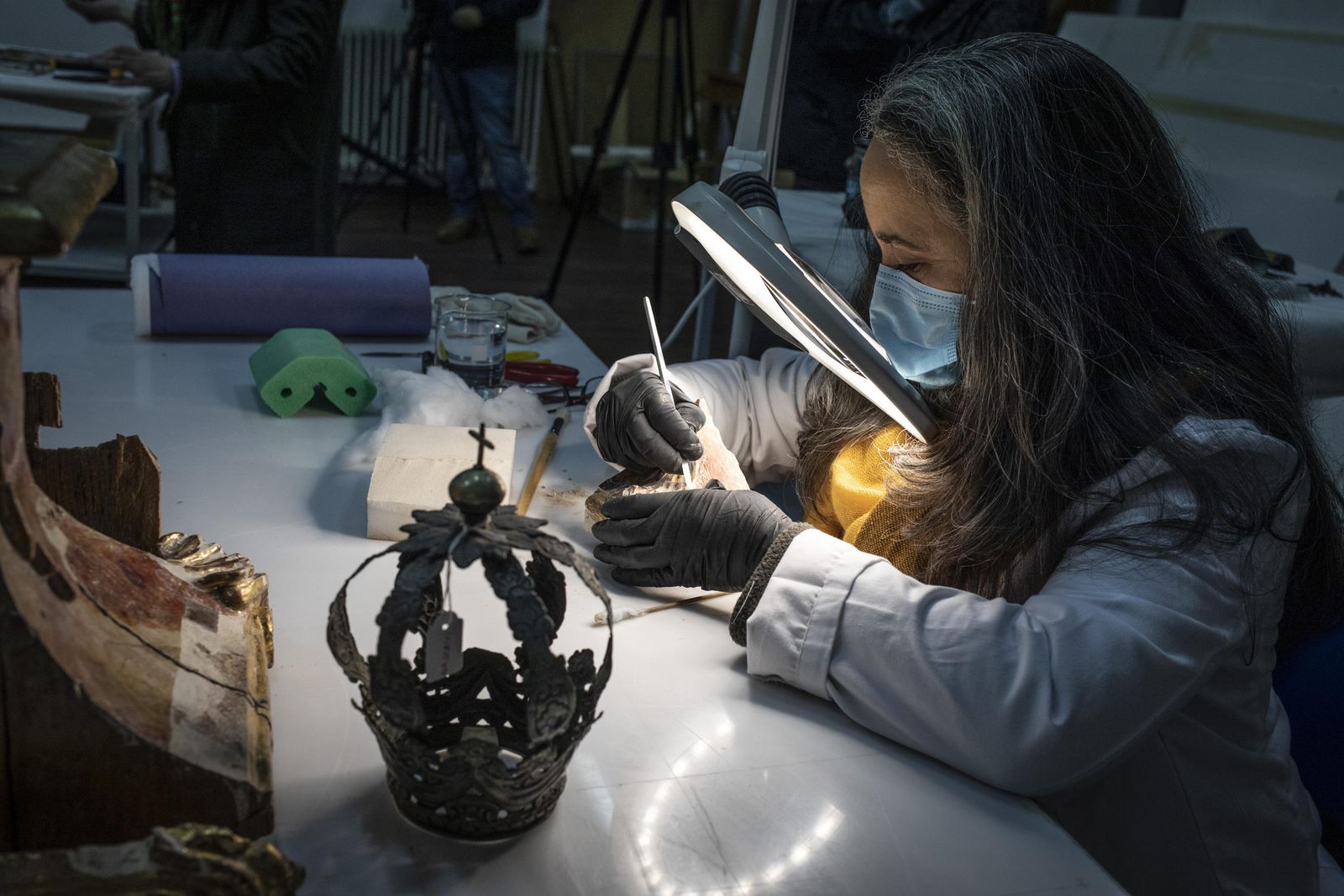 La Junta y un gobierno de IU, juntos para deshacer la 'injusticia' al San Blas del Víznar, abogado de los males de la garganta