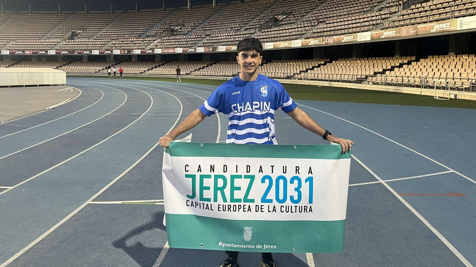 Javier Pérez Grosso apoya en Chapín la candidatura de Jerez 2031, Capital Europea de la Cultura.