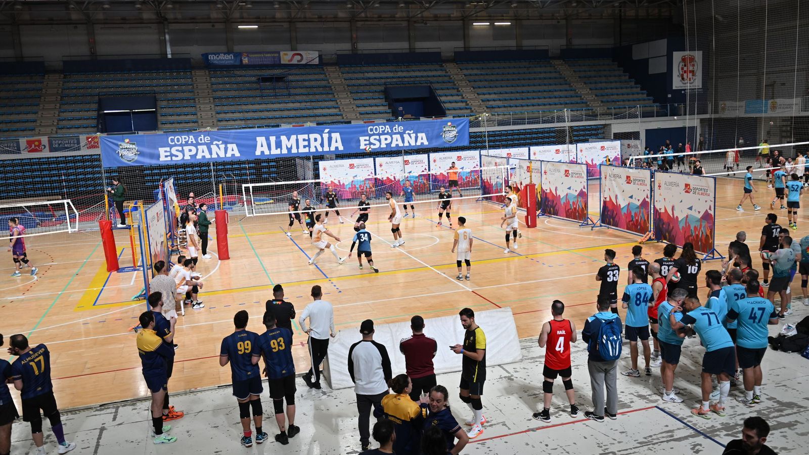 Uno de los partidos disputados en la competición celebrada en la capital almeriense.