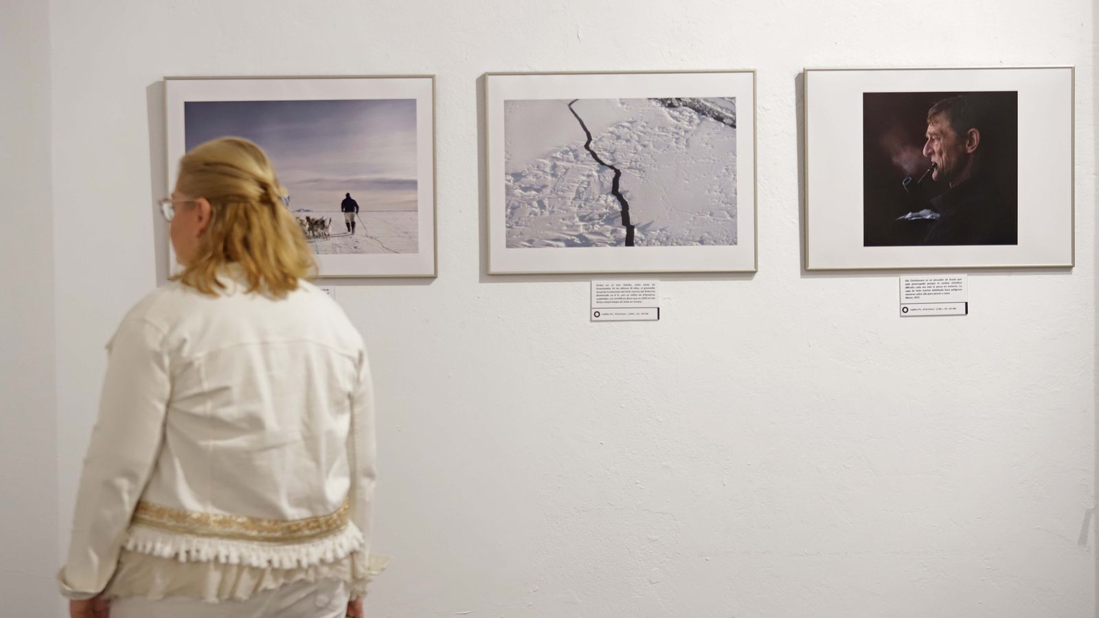 Fotos de las exposiciones de la Galería Manolo Ales en La Línea