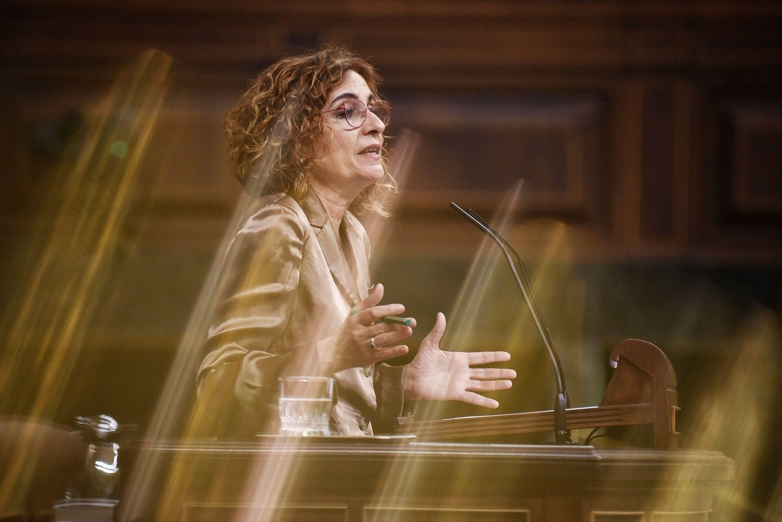 La vicepresidenta y ministra de Hacienda, María Jesús Montero.
