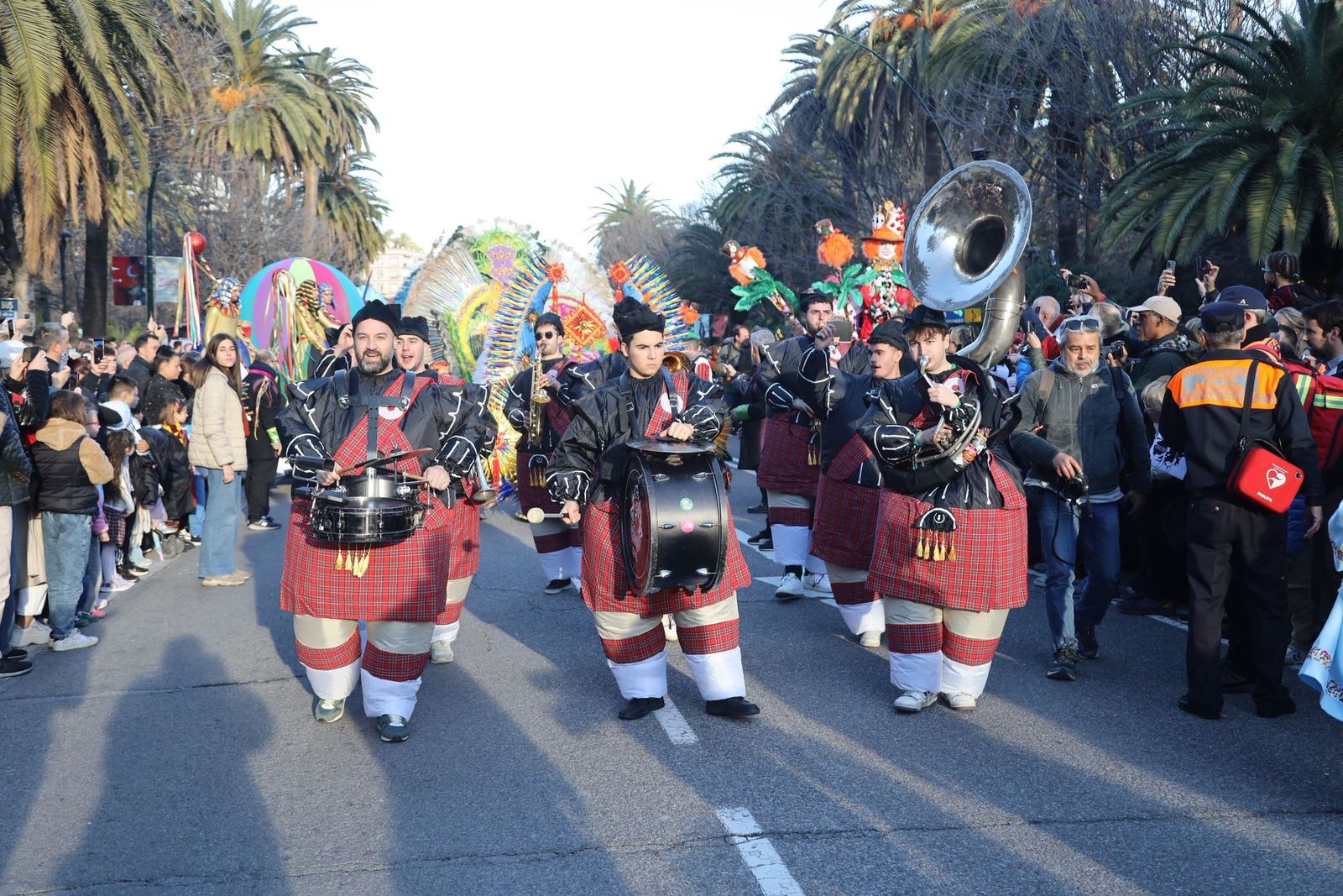El Gran Desfile del Carnaval de Málaga, en imágenes
