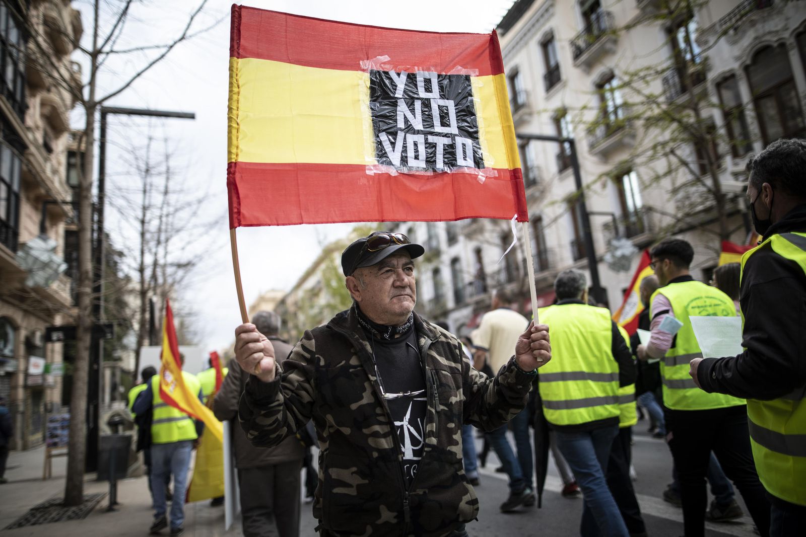 Así ha sido la huelga de los transportistas en Granada, en imágenes