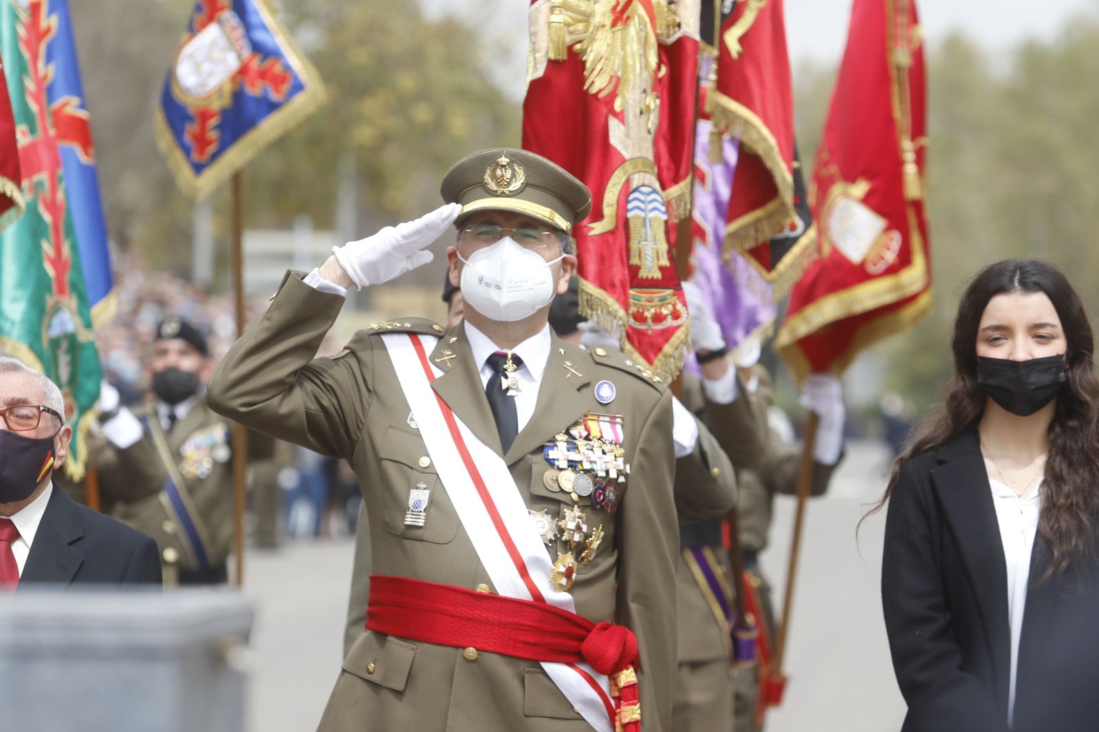 La jura de bandera civil en Córdoba, en imágenes