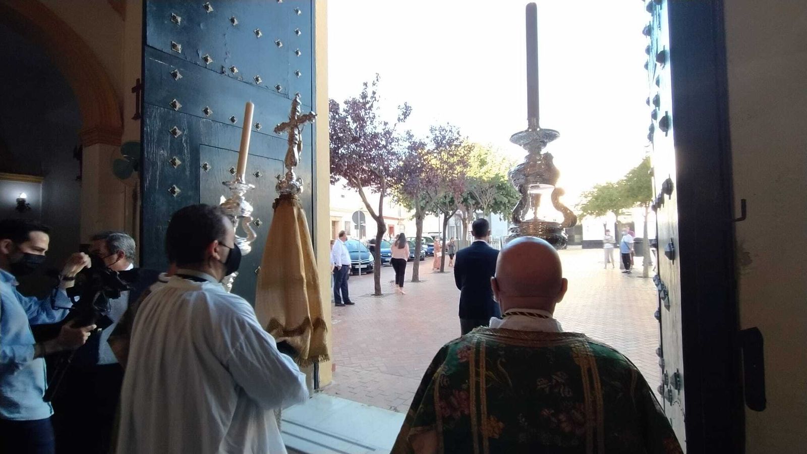 Rosario del Huerto, el primer acto de culto externo en 18 meses de pandemia