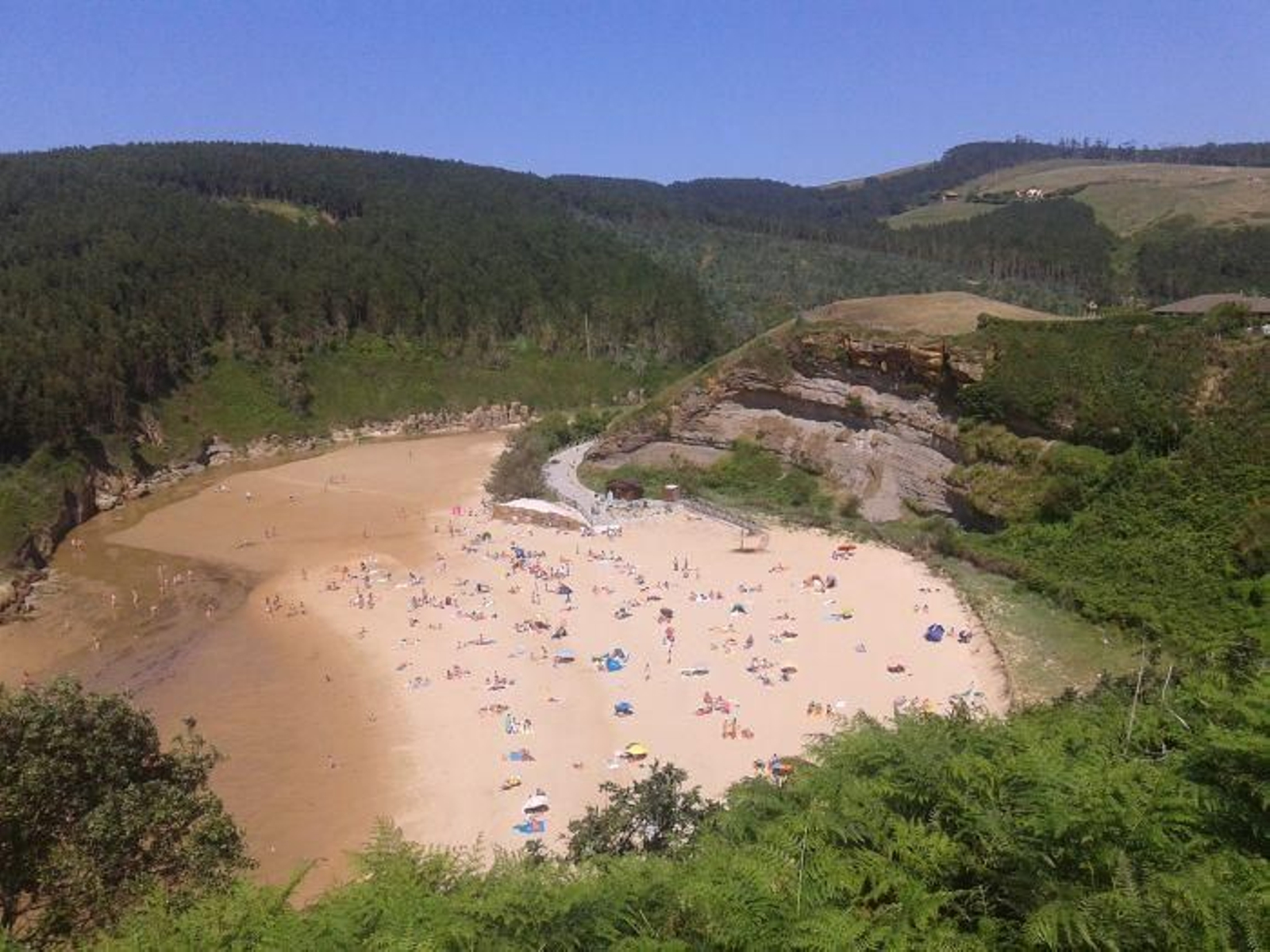 Playa de Galizano, en Cantabria