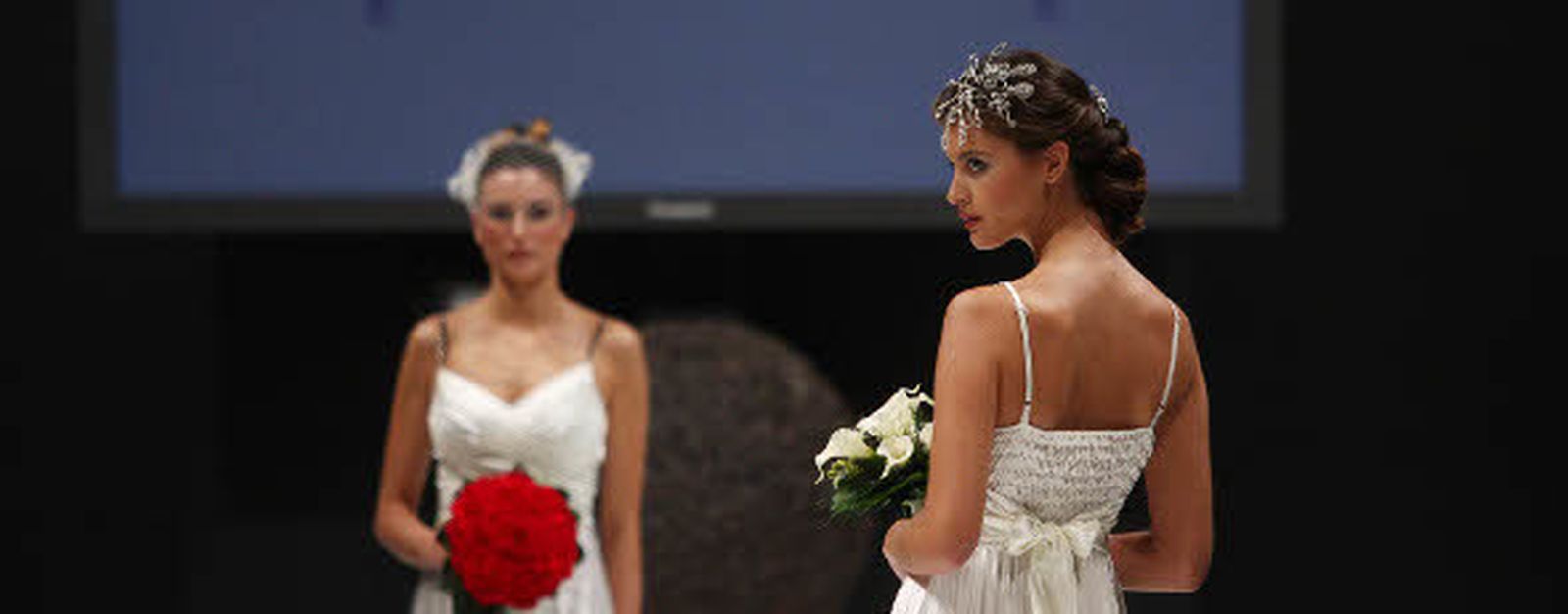 Modelo de la pasada edición de Sevilla de Boda. Belén Vargas.