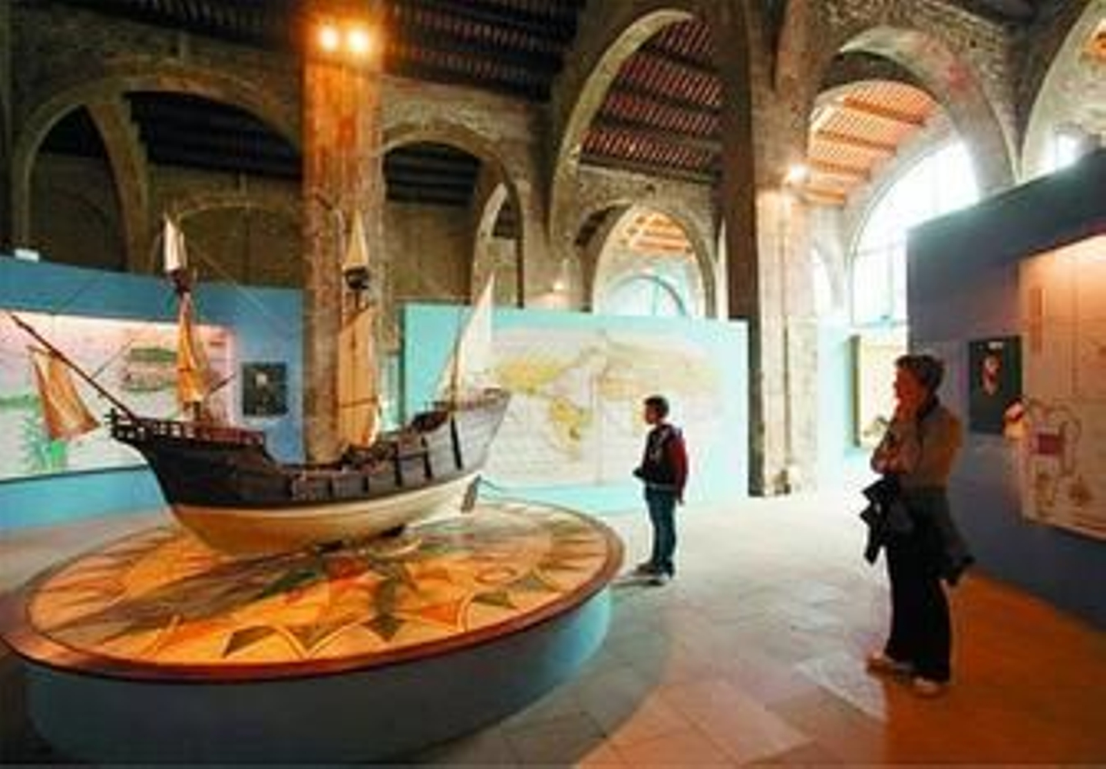 El Museo Marítimo de Barcelona, inspiración y modelo para el de Málaga.