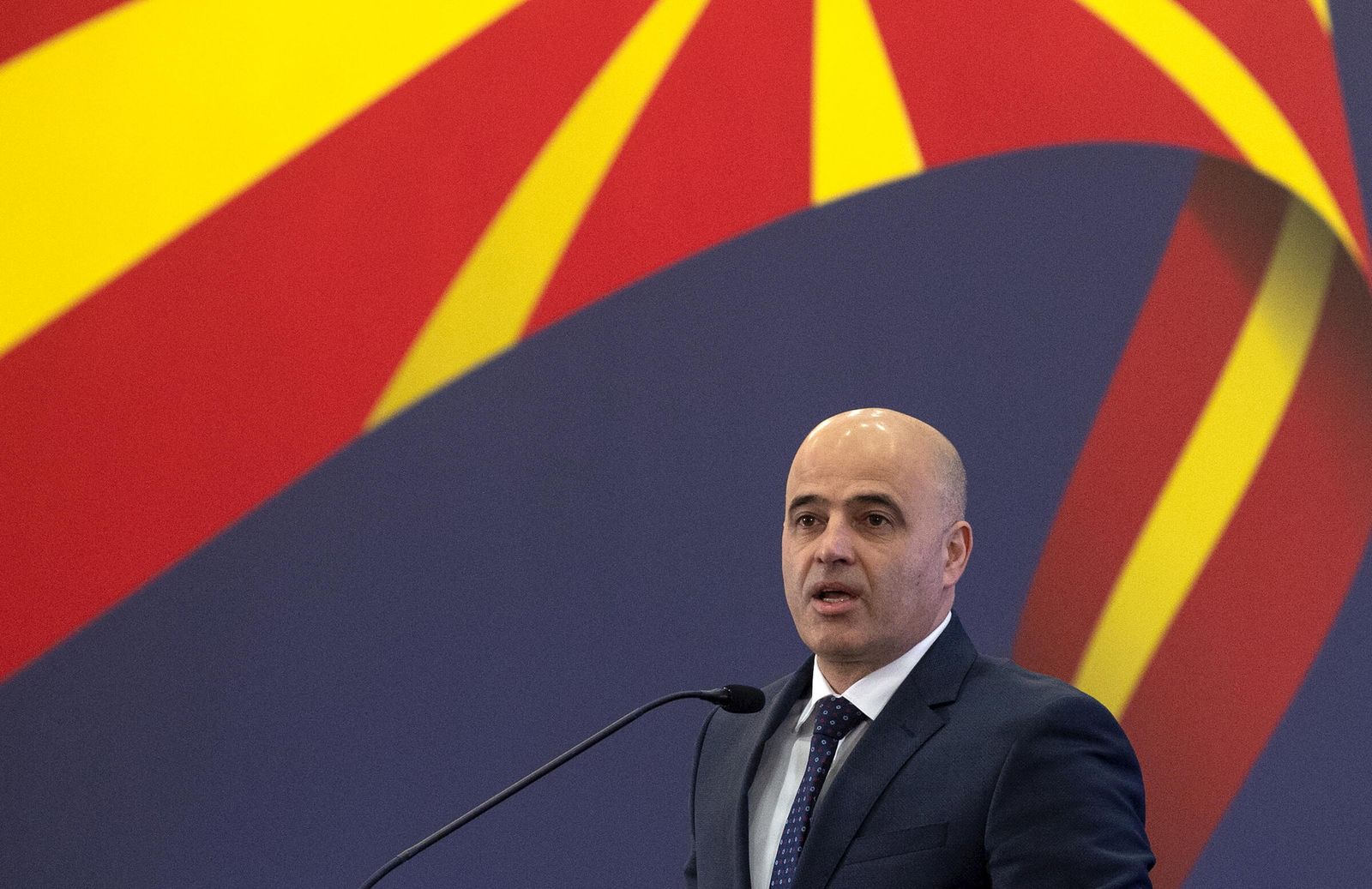 Dimitar Kovačevski, primer ministro de Macedonia del Norte