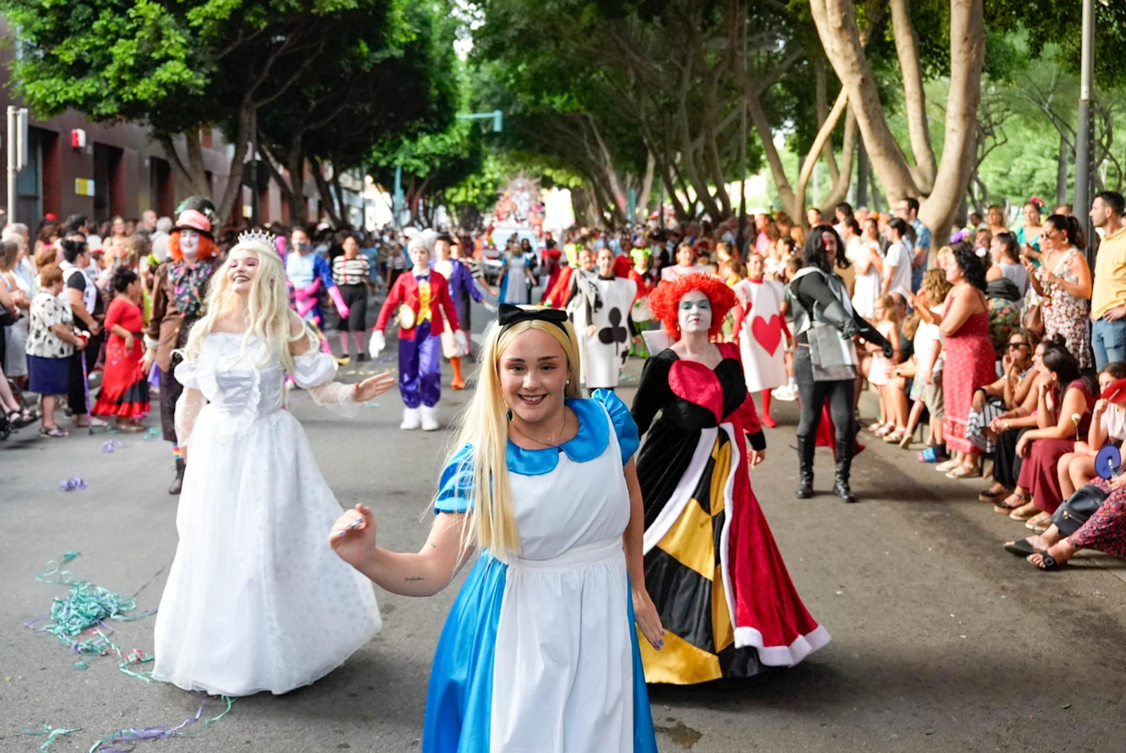 Así se ha vivido la Batalla de Flores en la Feria de Almería