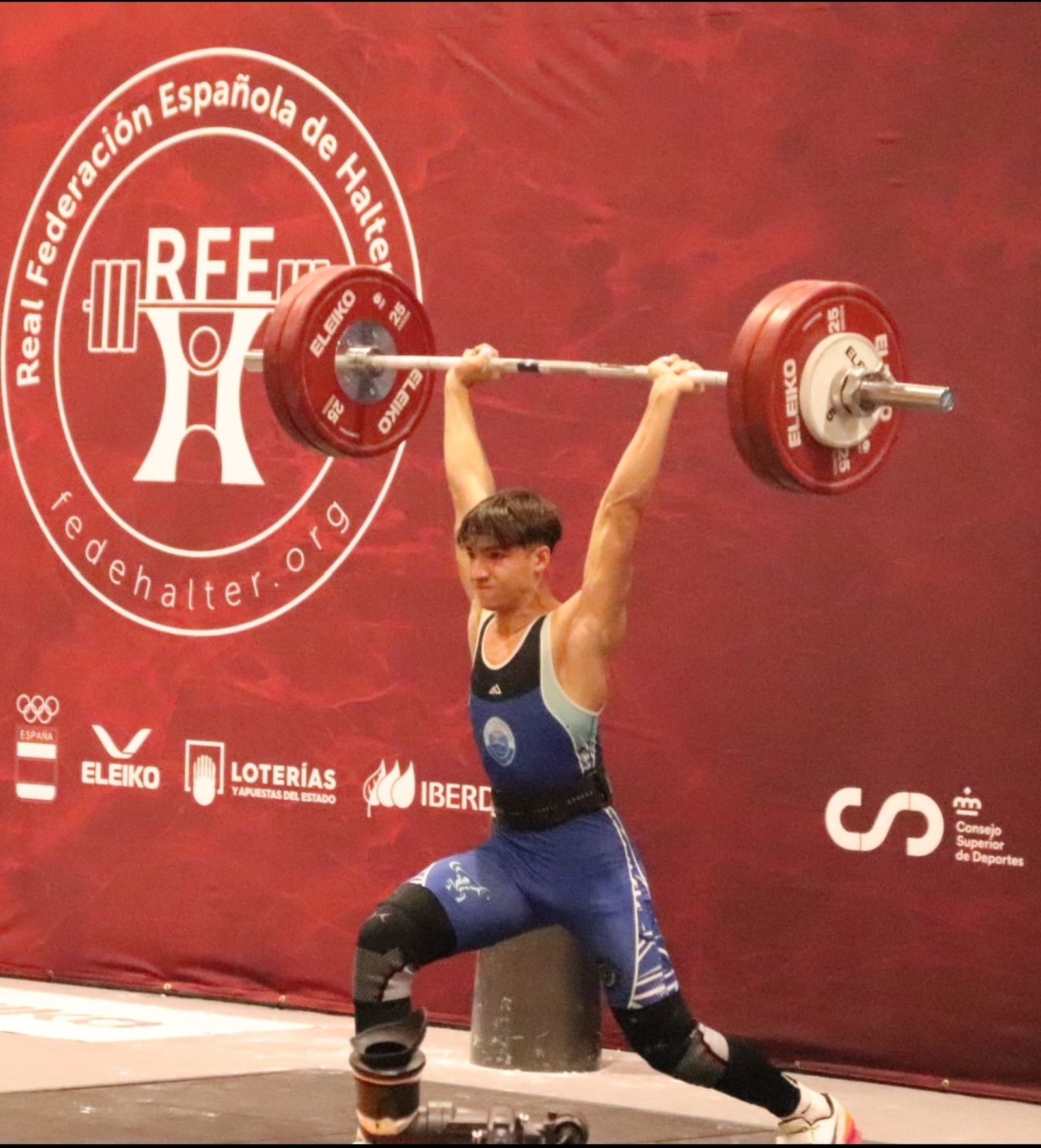 Gonzalo se clasifica para el Campeonato Europeo de Halterofilia