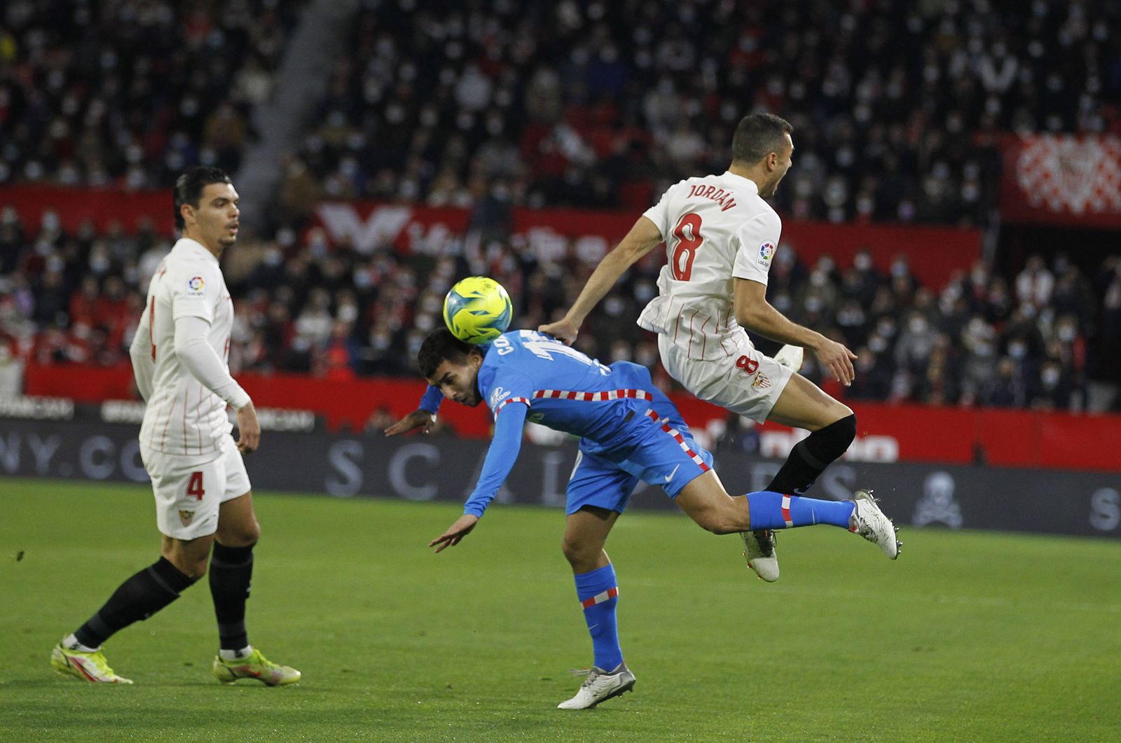 Las imágenes del Sevilla fc-Atlético de Madrid