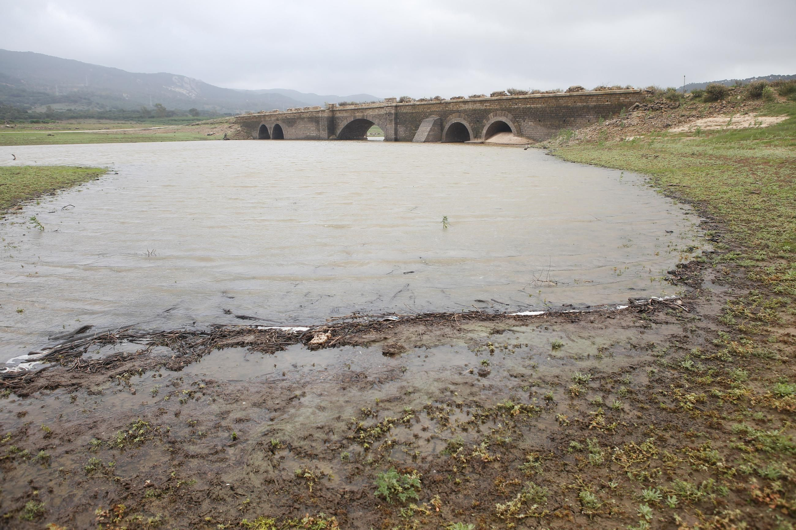 Las fotos del embalse de Charco Redondo tras la última DANA