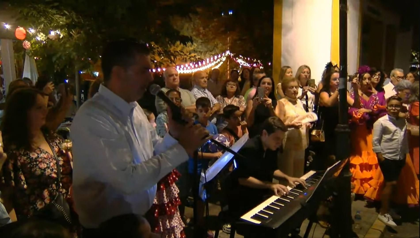 Procesión de la Virgen de la Estrella en Villa del Río.