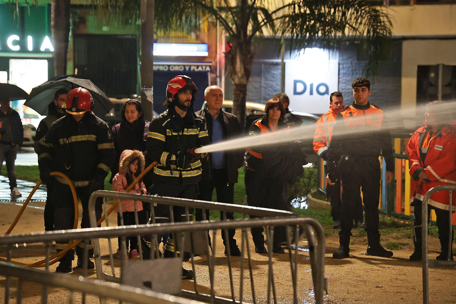 Imágenes de la quema del choco en Huelva