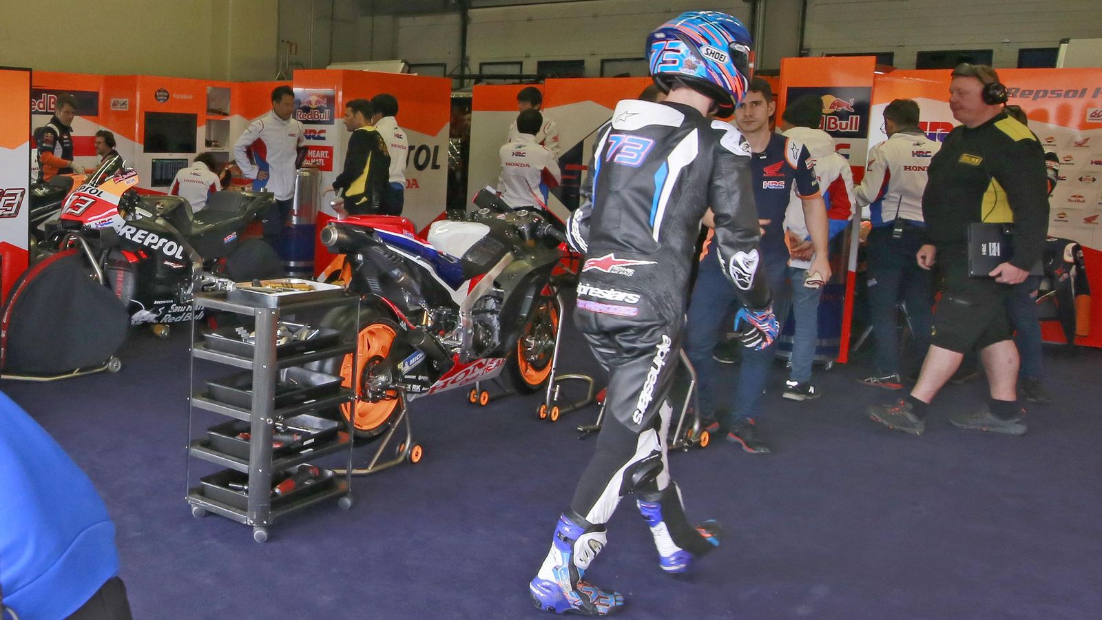 Álex Márquez cambiará en 2021 el box de HRC por el del LCR.