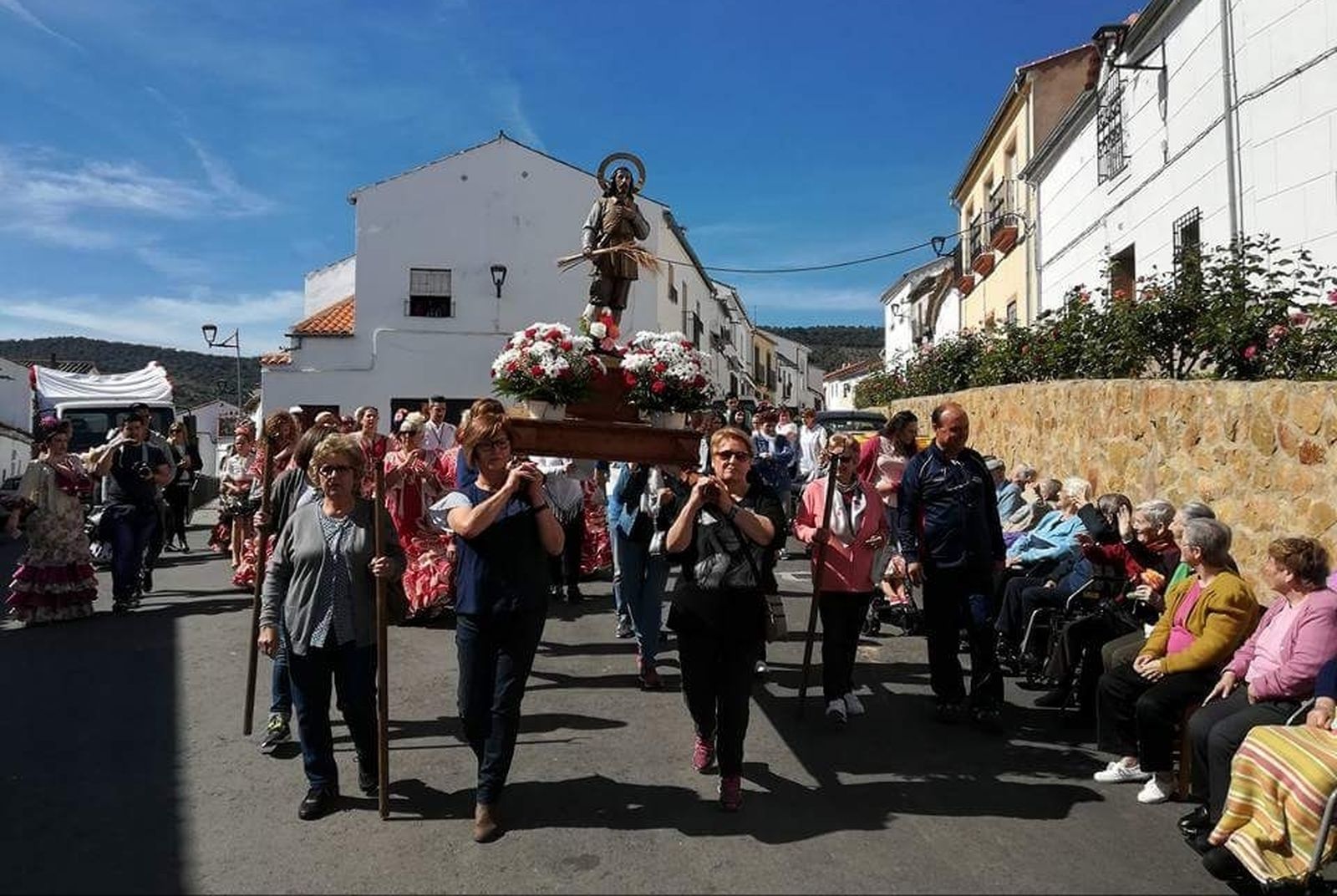 Romería de San Isidro en Villanueva del Rey.