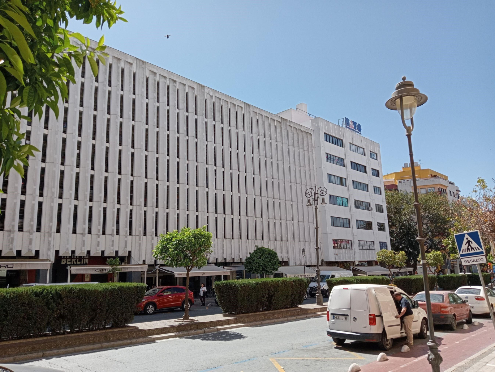 La avenida de Pablo Rada en Huelva capital.