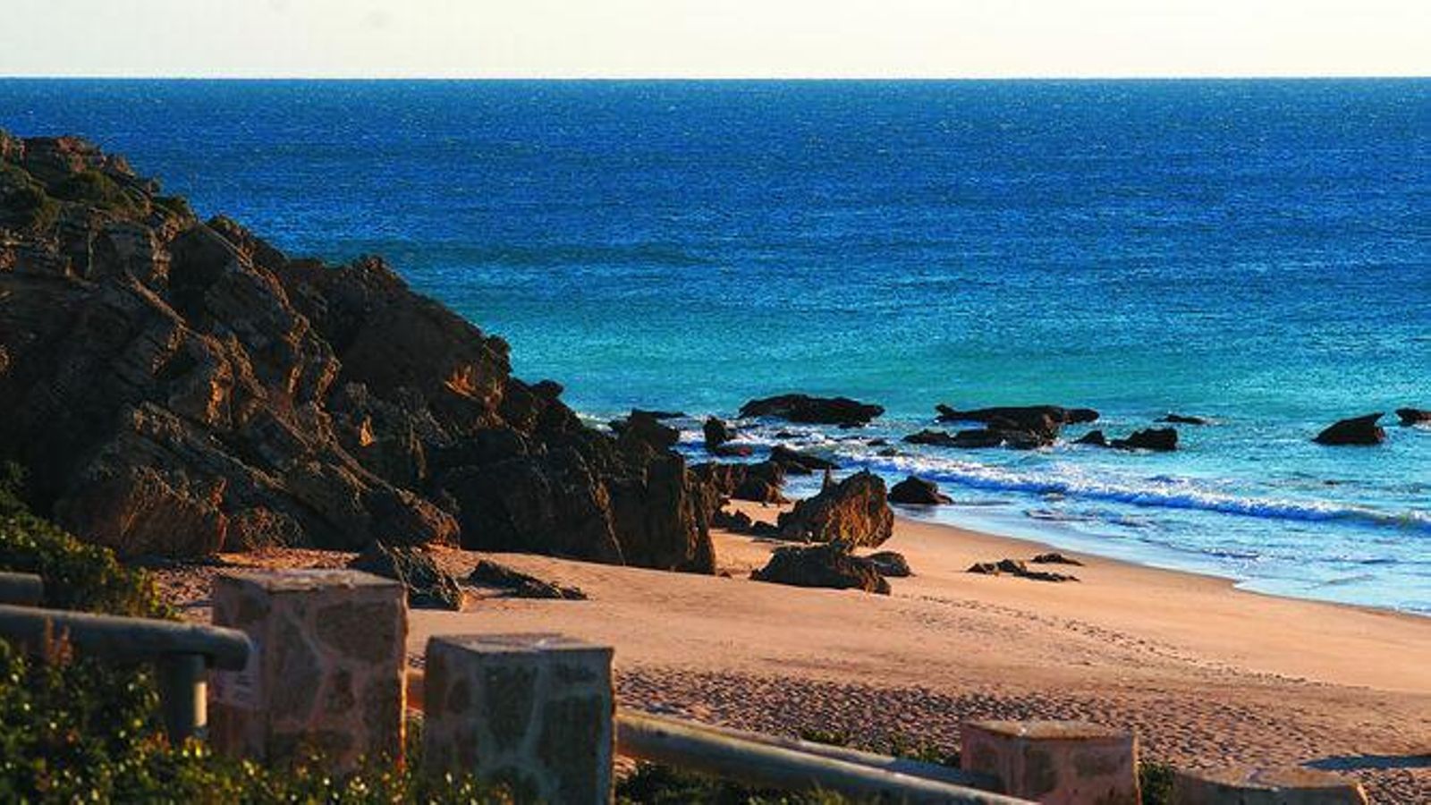 Una de las playas de Roche, en Conil