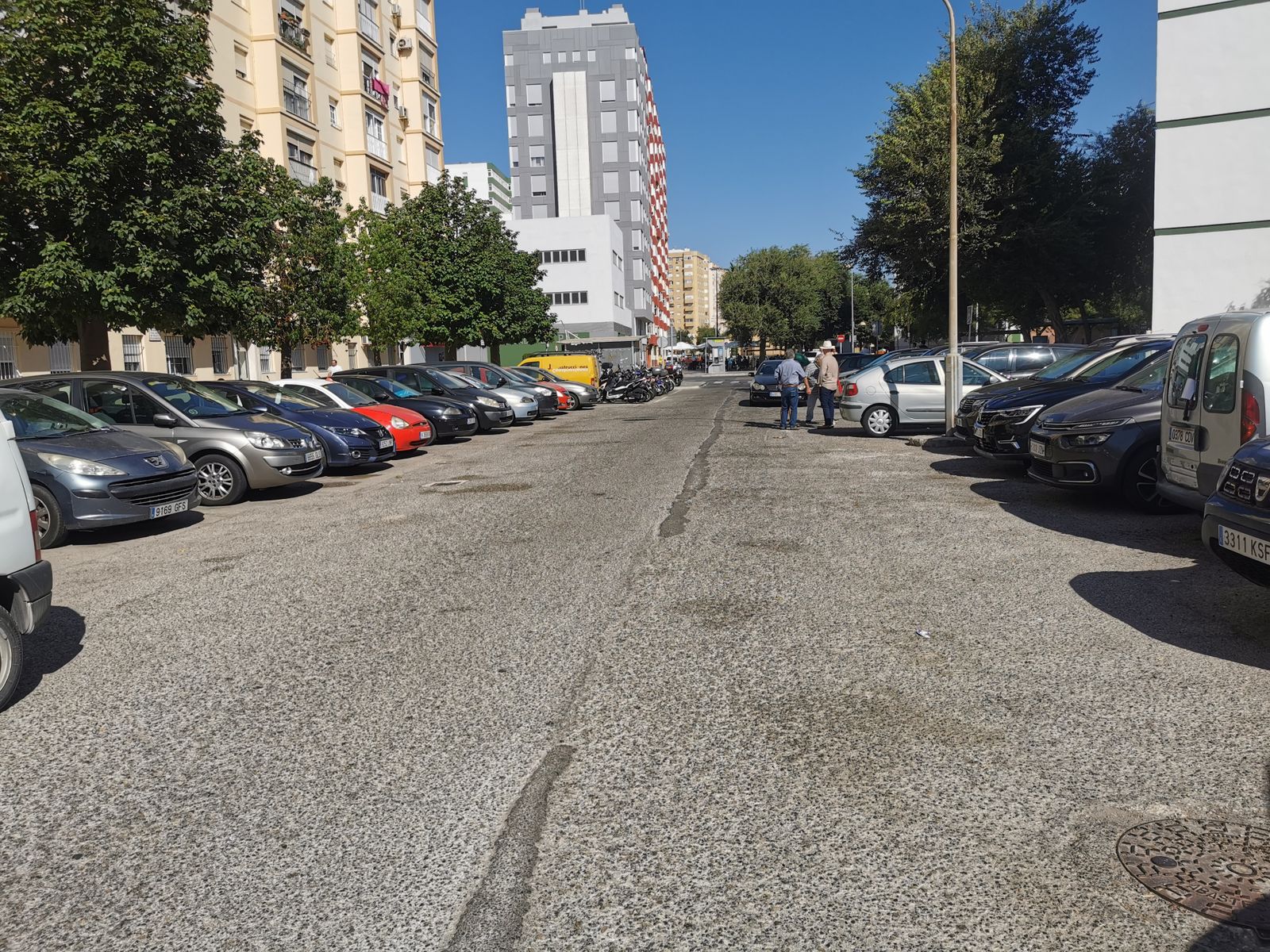 La calle Barbate, en Cádiz.