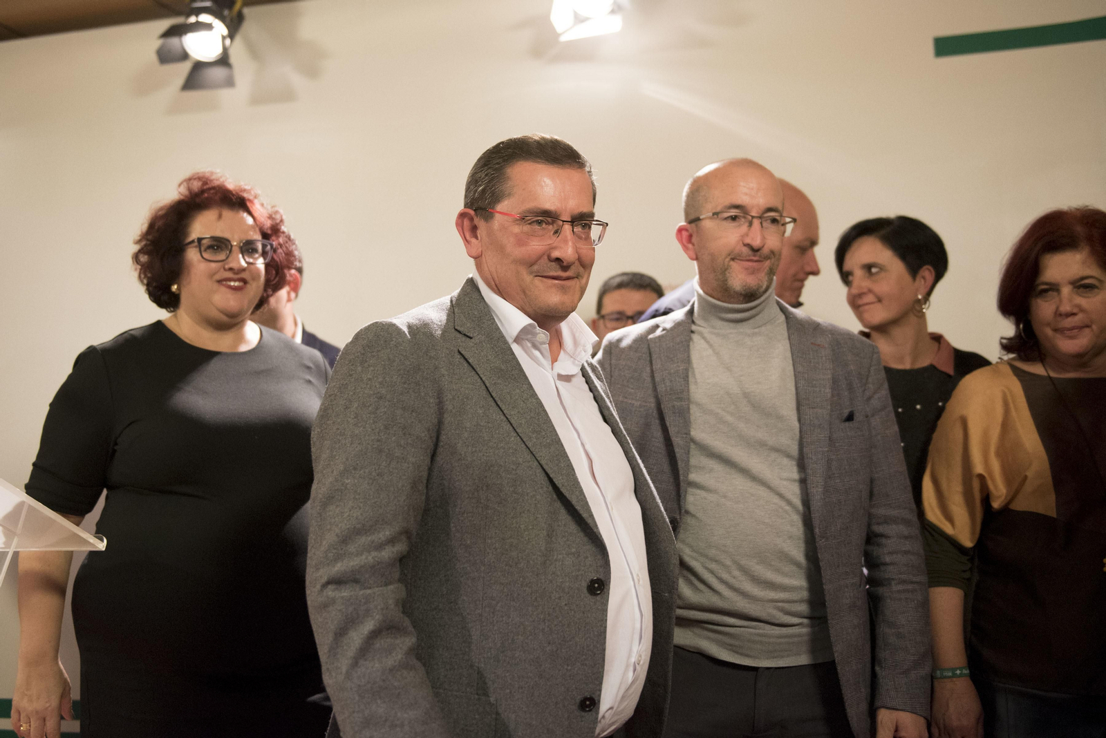El secretario general del PSOE Granada en la noche de las elecciones andaluzas