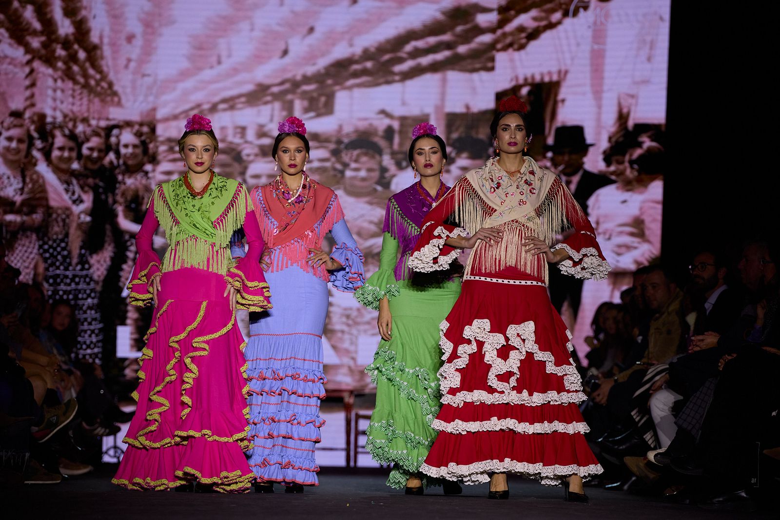 El desfile de MCV flamencas en We Love Flamenco 2026, todas las fotos
