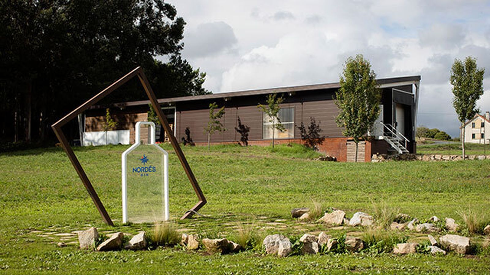 Instalaciones de la Casa Nordés, cerca de Santiago de Compostela