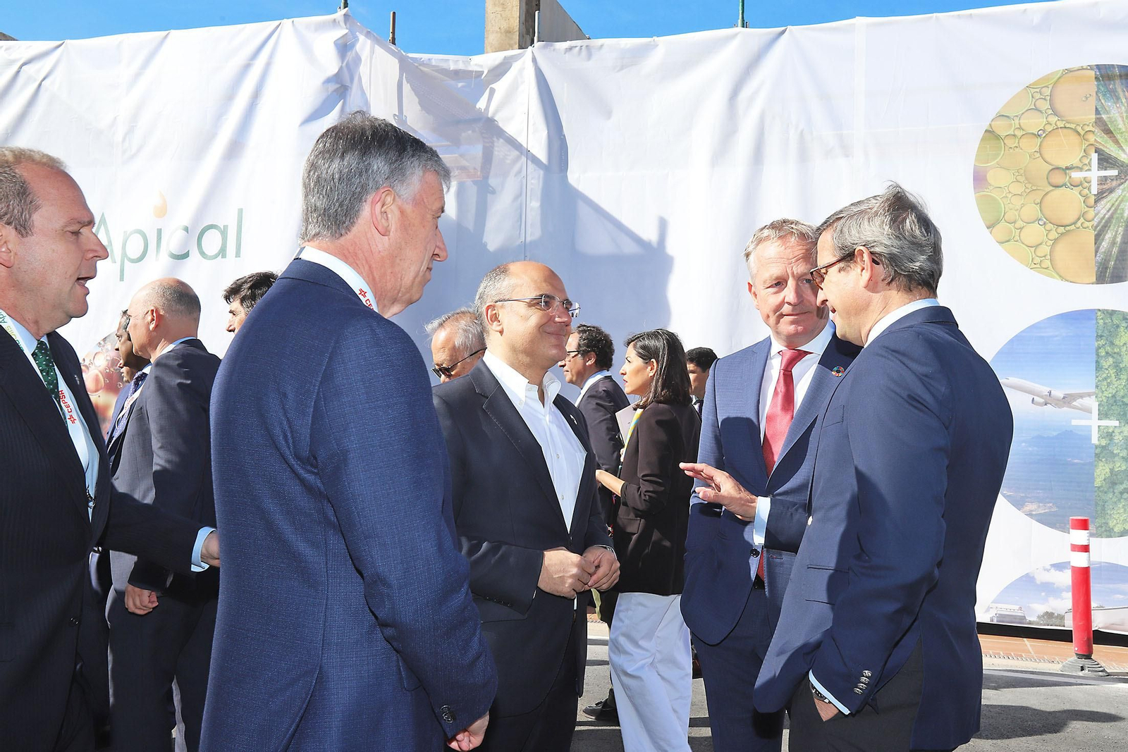 Presentación de la nueva planta de biocombustibles de segunda generación  de Cepsa en Palos de la Frontera (Huelva)