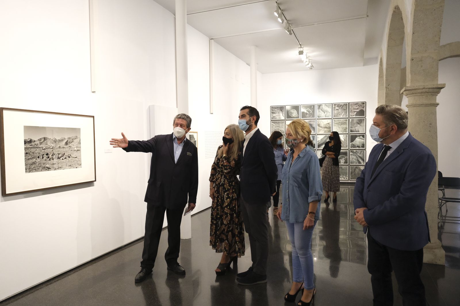 Fotogalería visita Consejera Cultura al CAF