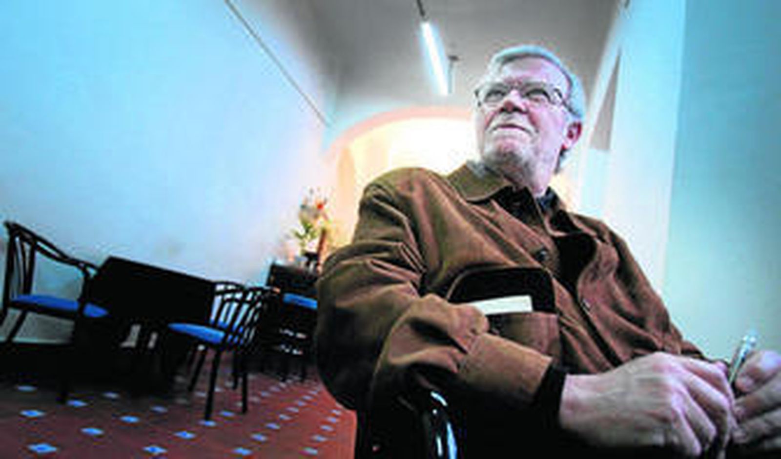 El escritor Rafael Ballesteros (Málaga, 1938).