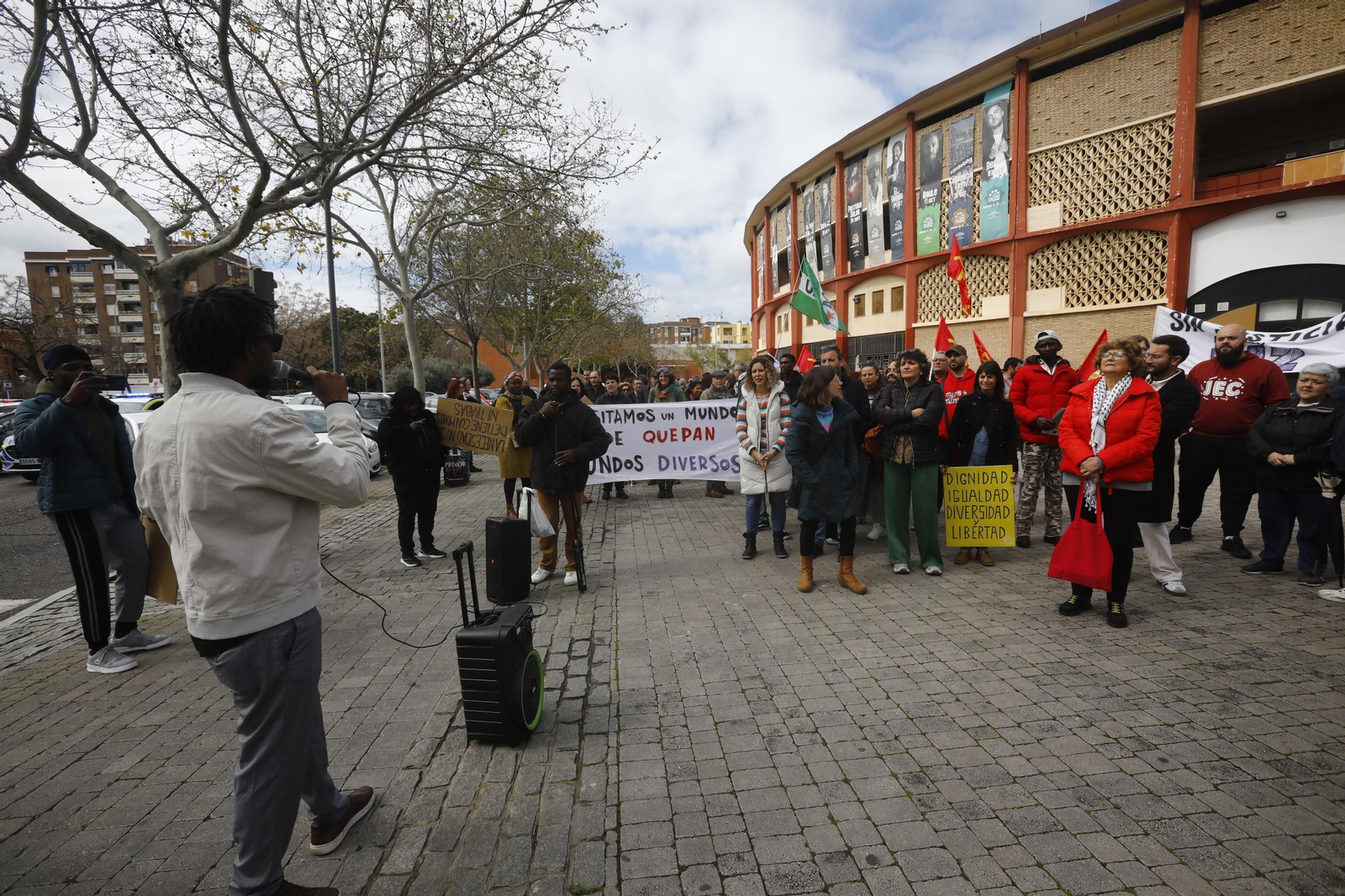 La manifestación antirracista por los derechos de las personas migrantes de Córdoba, en imágenes
