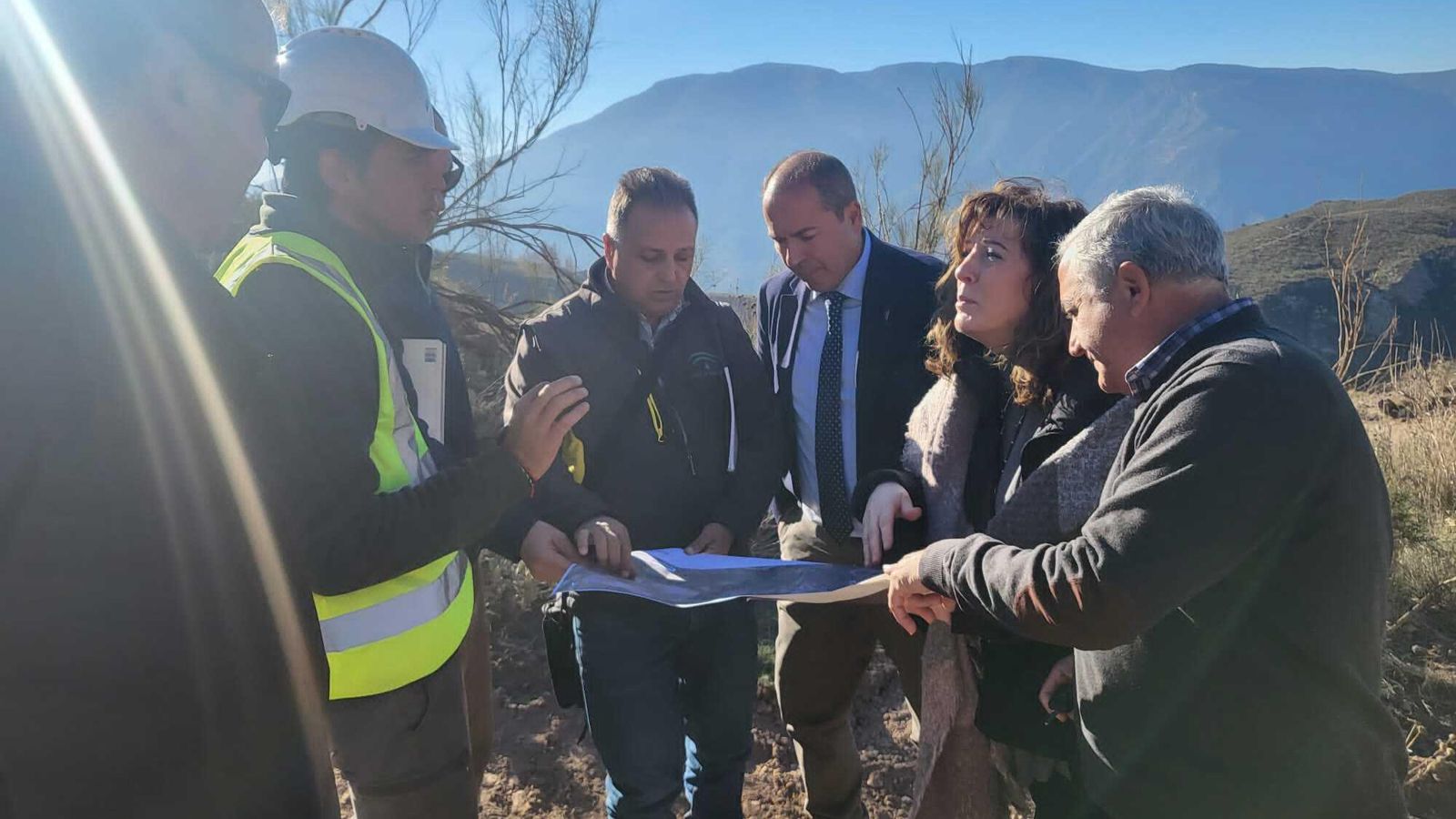 Visita del delegado de Economía.