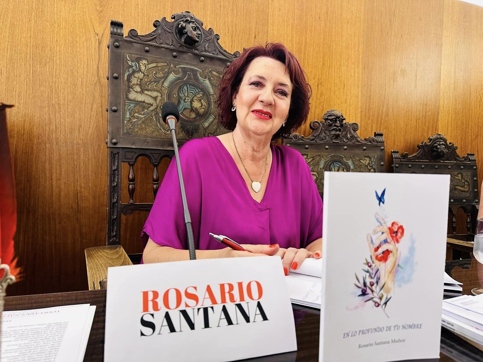 Riotinto se viste de poesía solidaria y clausura "Huellas de cobre"