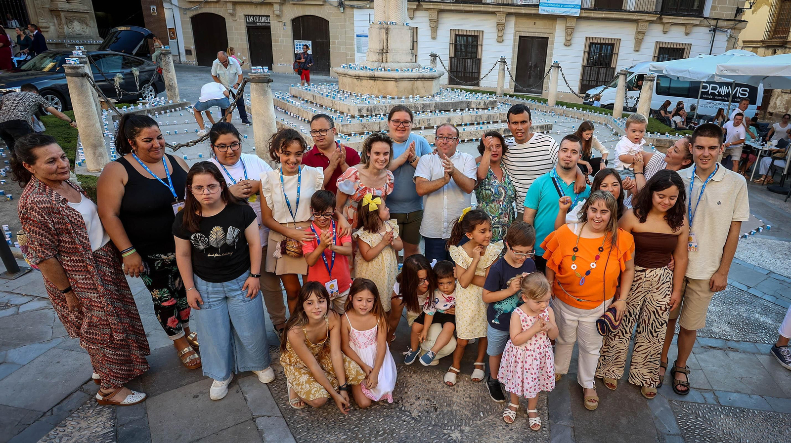 Noche de las Candelas de ASPANIDO en Jerez