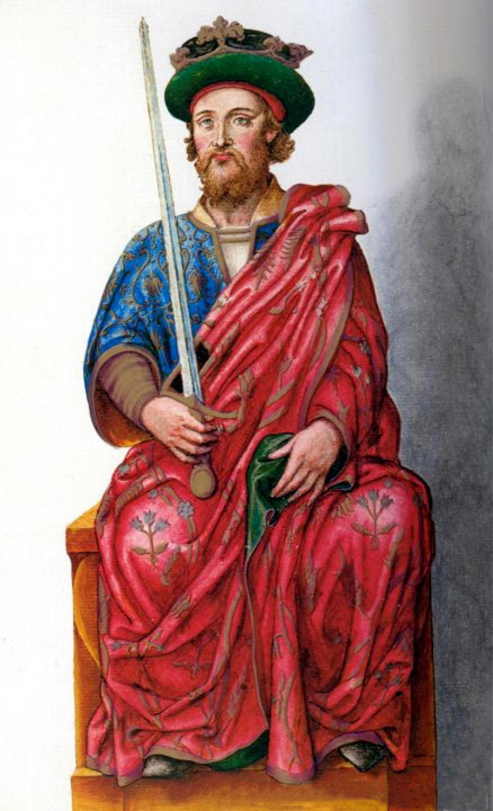 El rey Fernando IV de Castilla en “Compendio de Crónicas de Reyes”