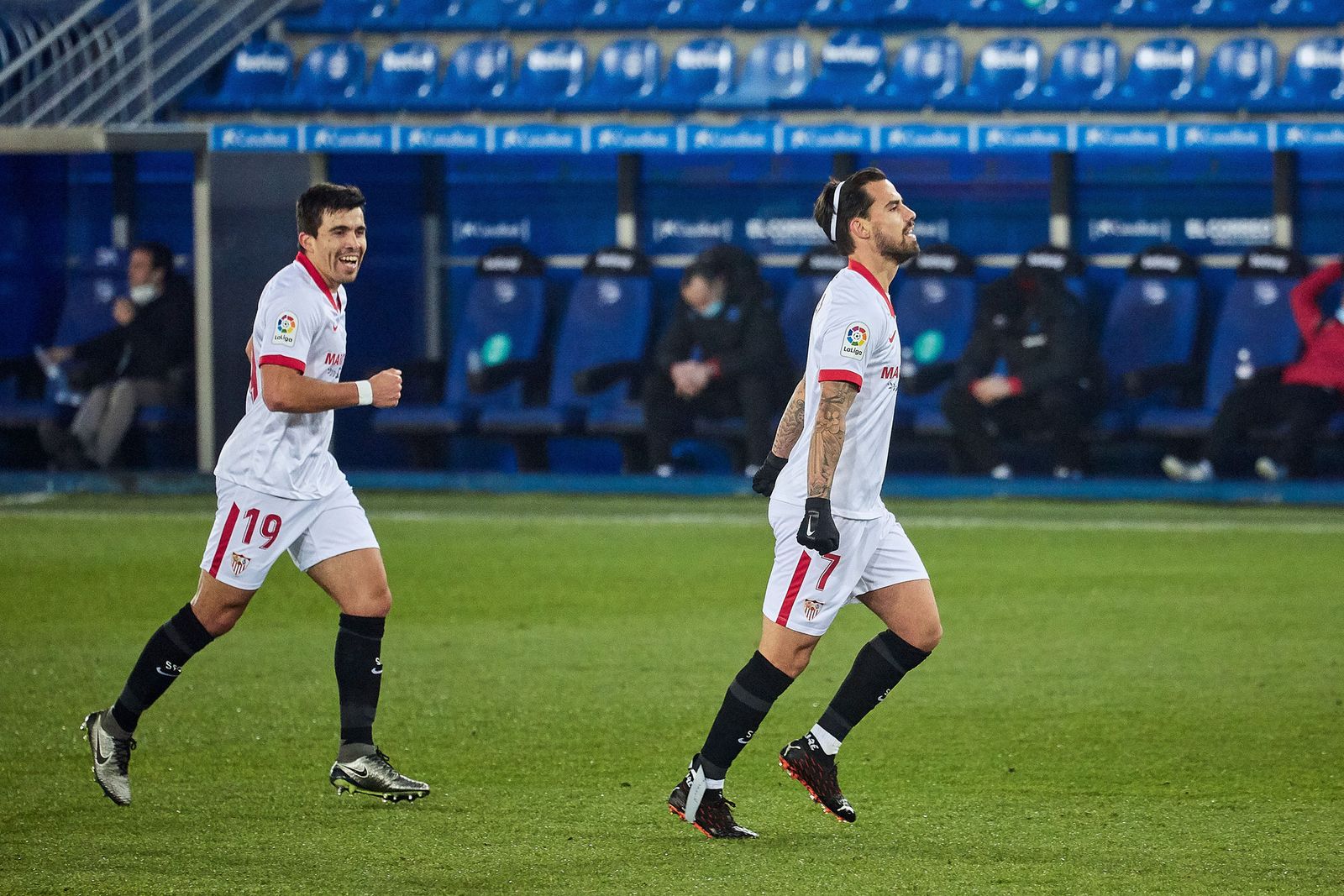Las imágenes del Alavés-Sevilla