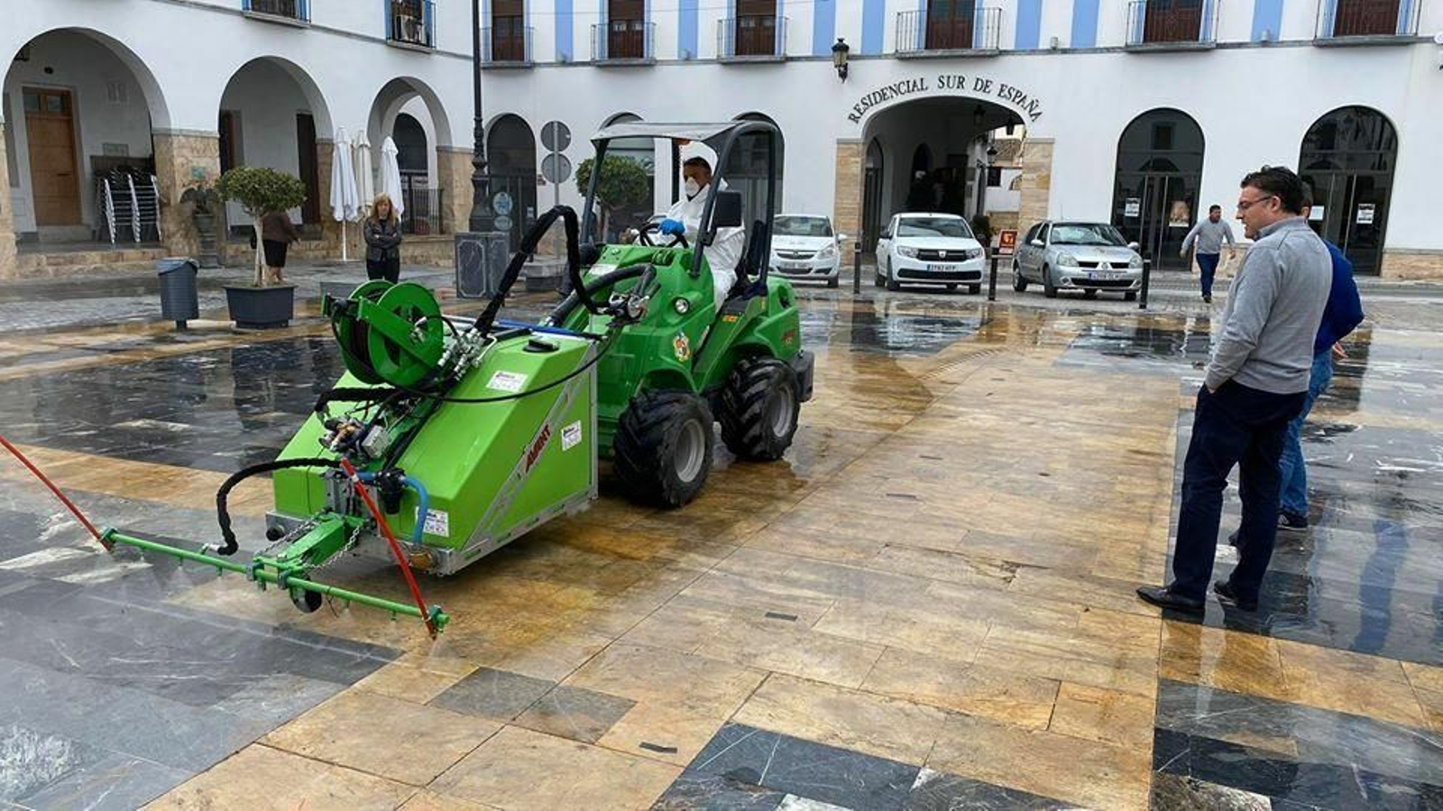 Nueva maquinaria en Berja