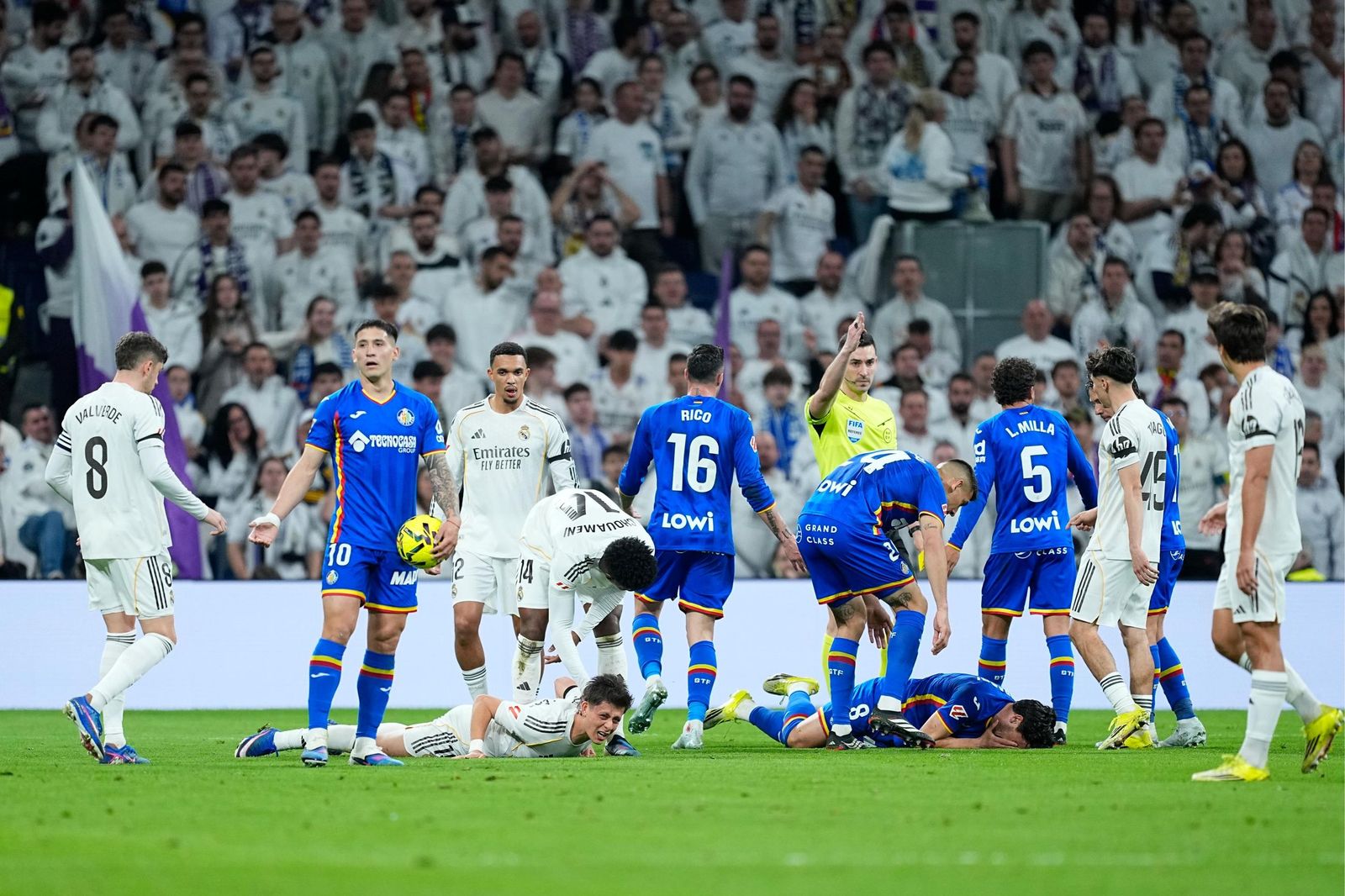 Las fotos de la derrota del Real Madrid contra el Getafe