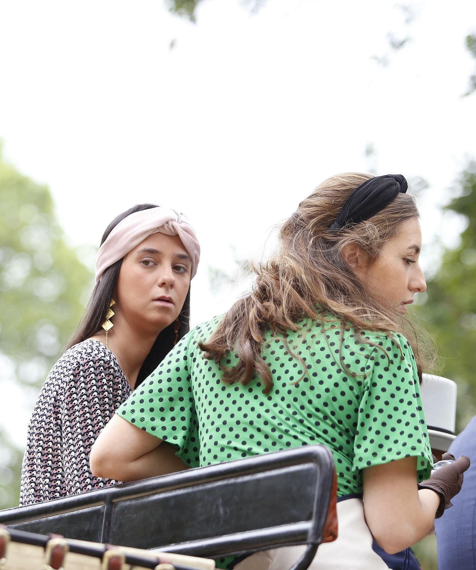 Victoria Federica compitió en uno de los carruajes.