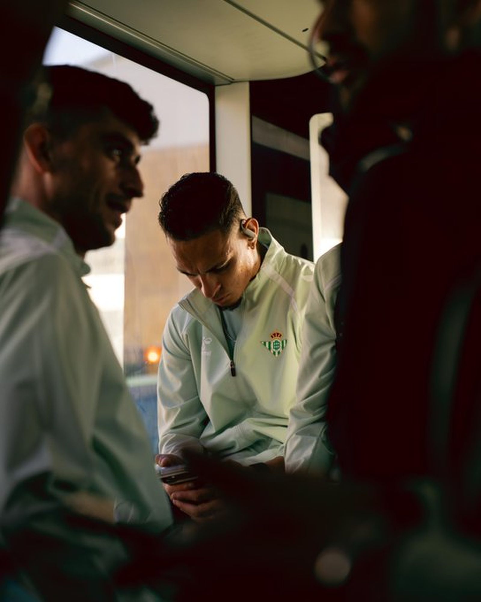 Las fotos del viaje del Betis a Genk