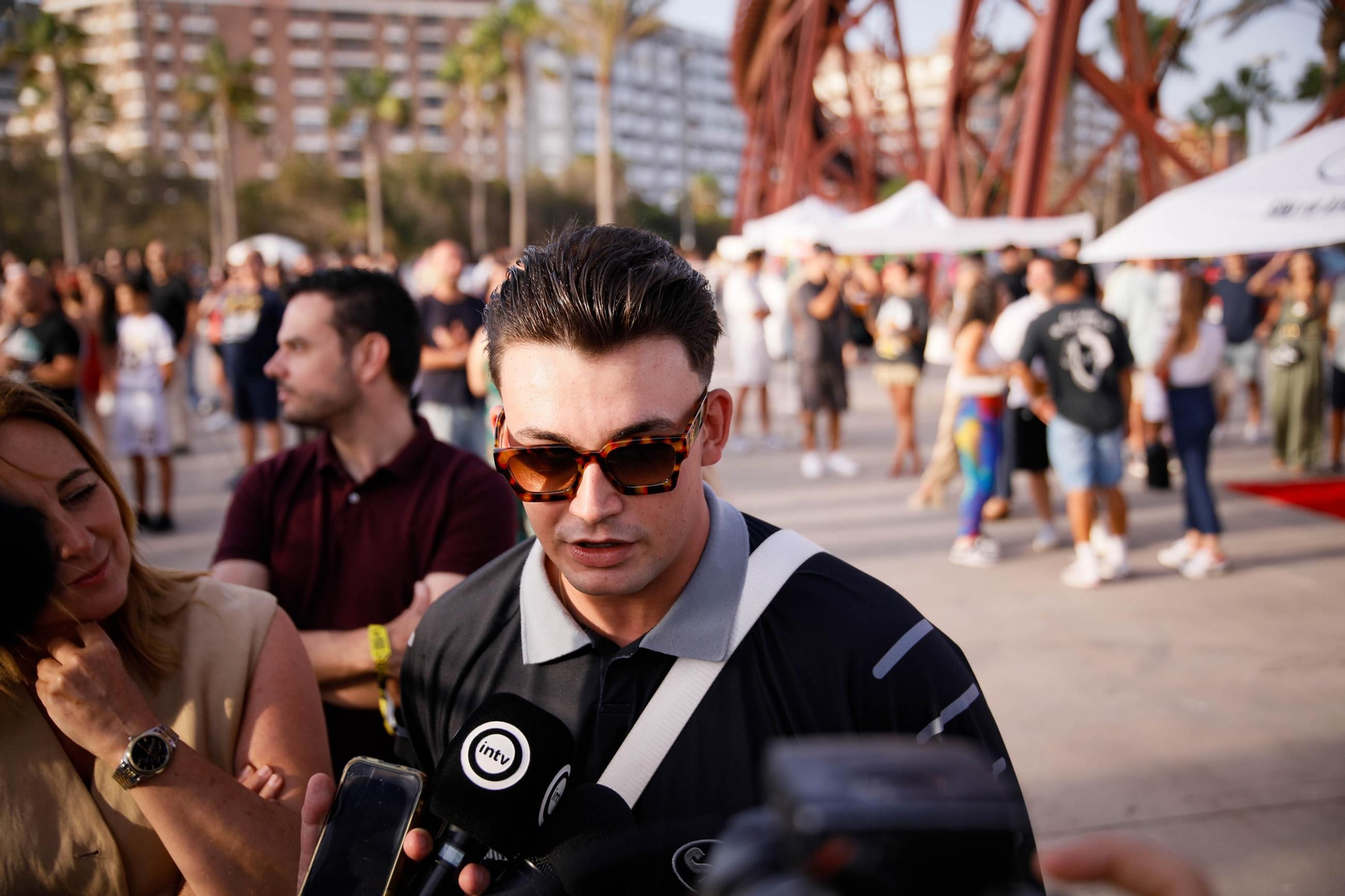 Imágenes del Festival AlmeriArt en el Parque de las Almadrabillas