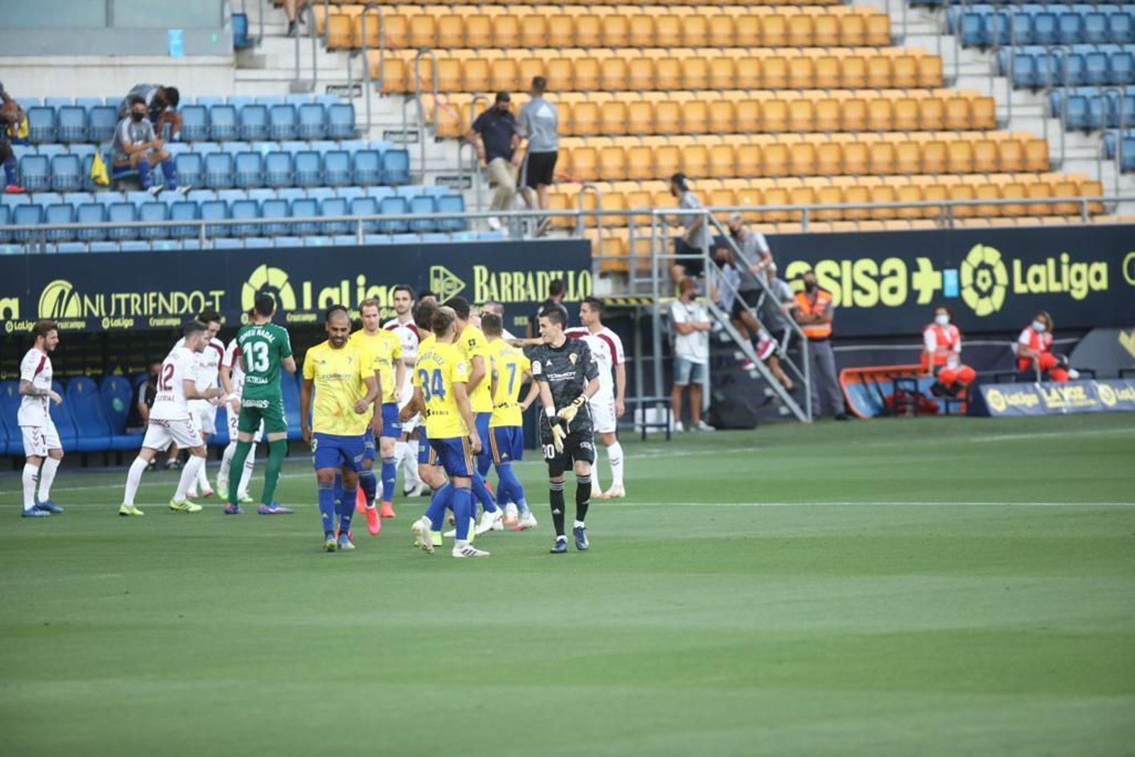 Las imágenes del Cádiz CF-Albacete