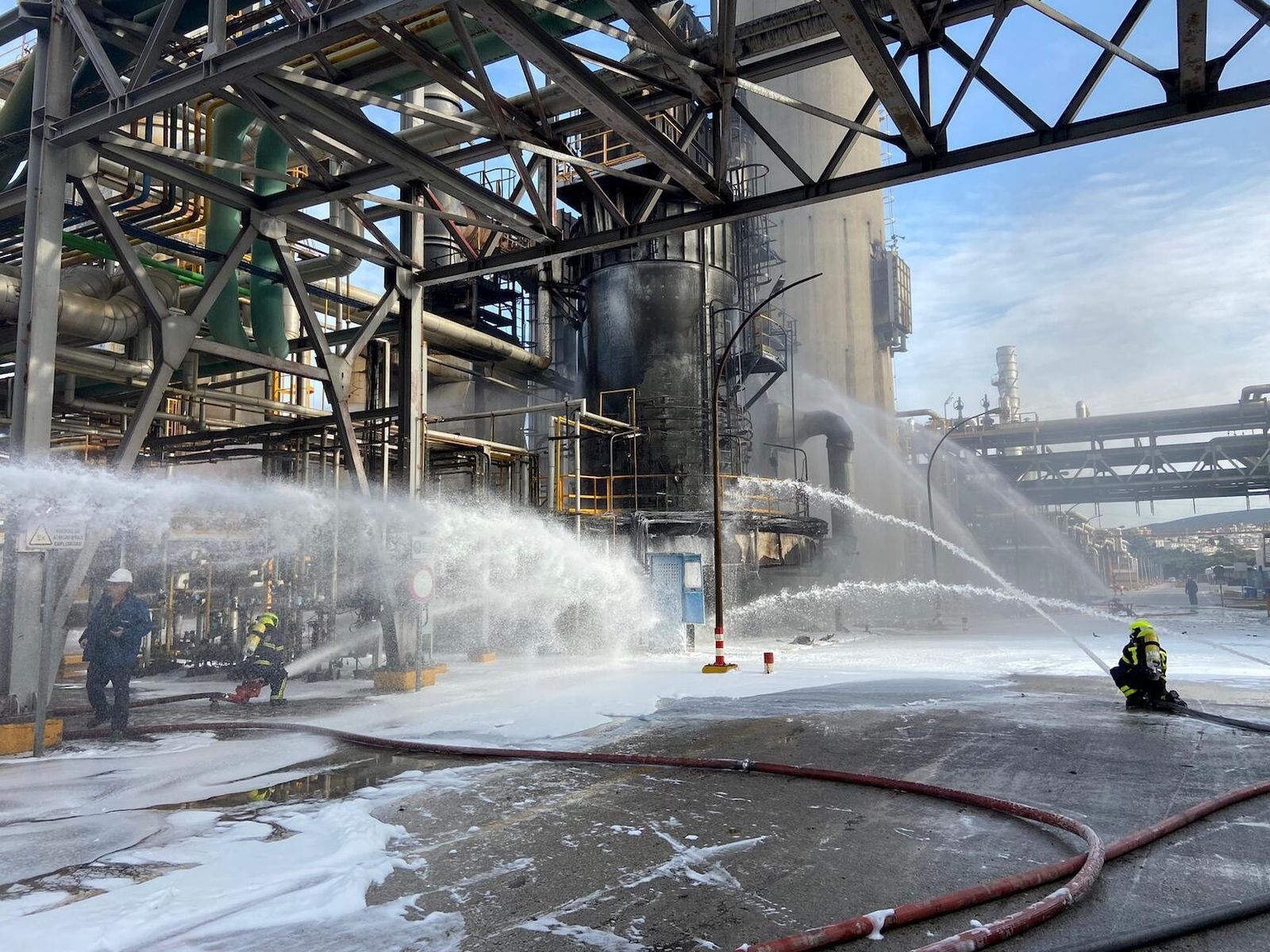 Alerta por el segundo incendio en Indorama en tres años y medio
