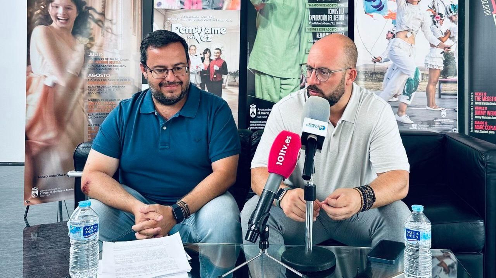Una imagen de la presentación de la oferta cultural. Una imagen de la presentación de la oferta cultural.